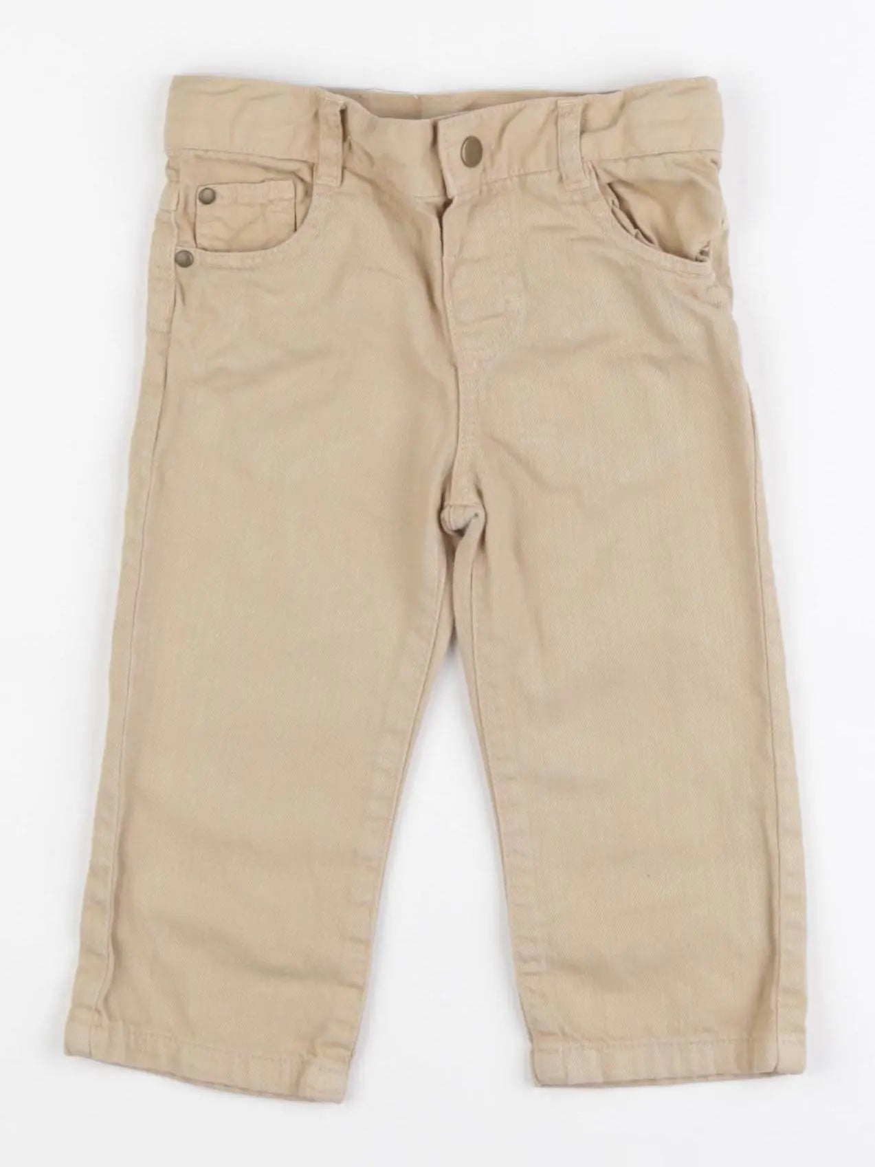 Boutchou - jean beige - 12 mois