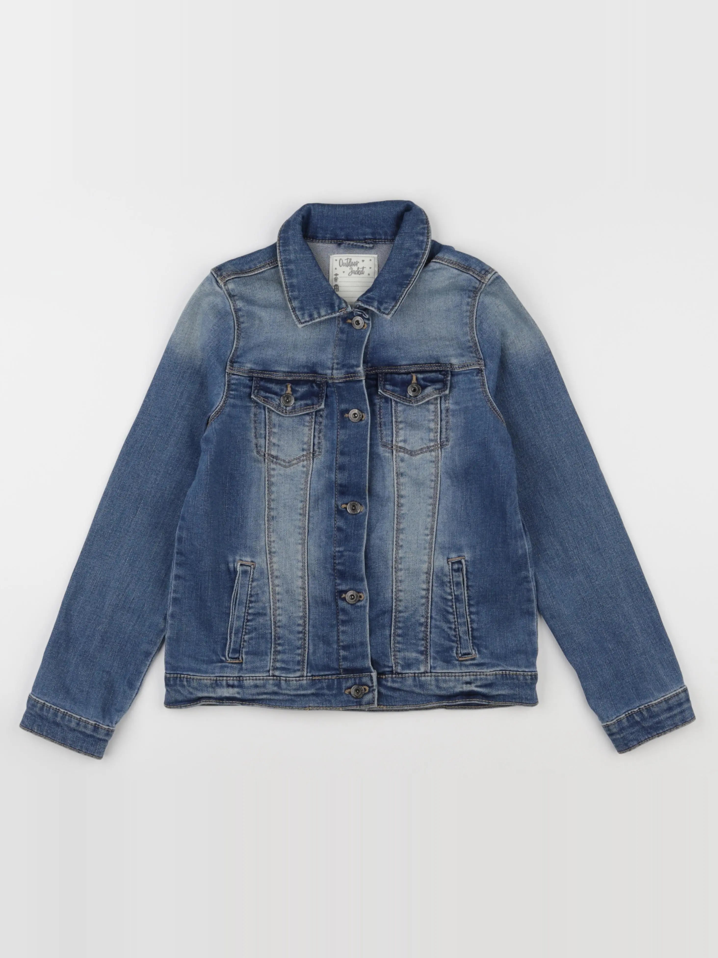 Vertbaudet - veste bleu - 9 ans