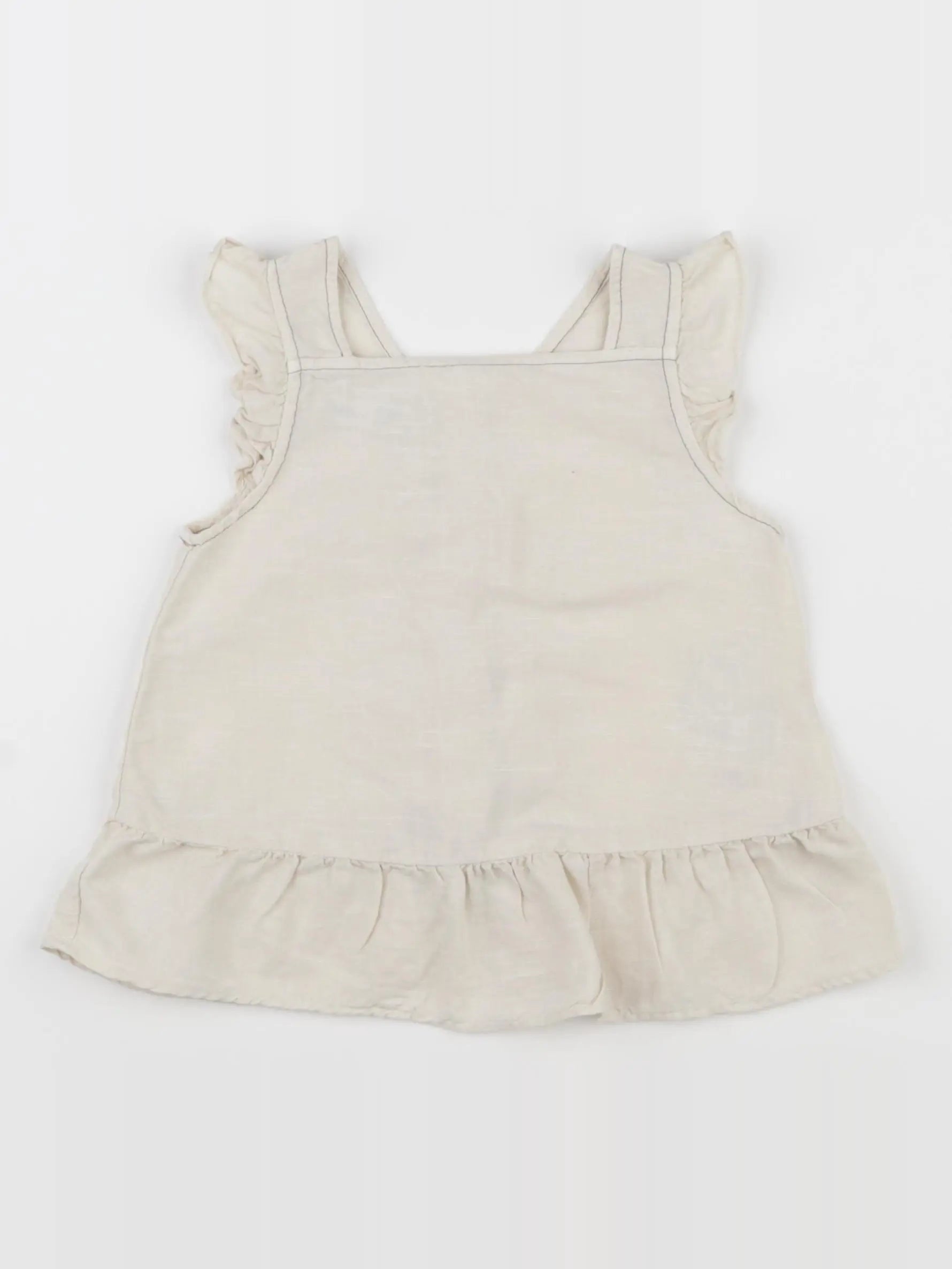 Zara - blouse beige - 3/4 ans