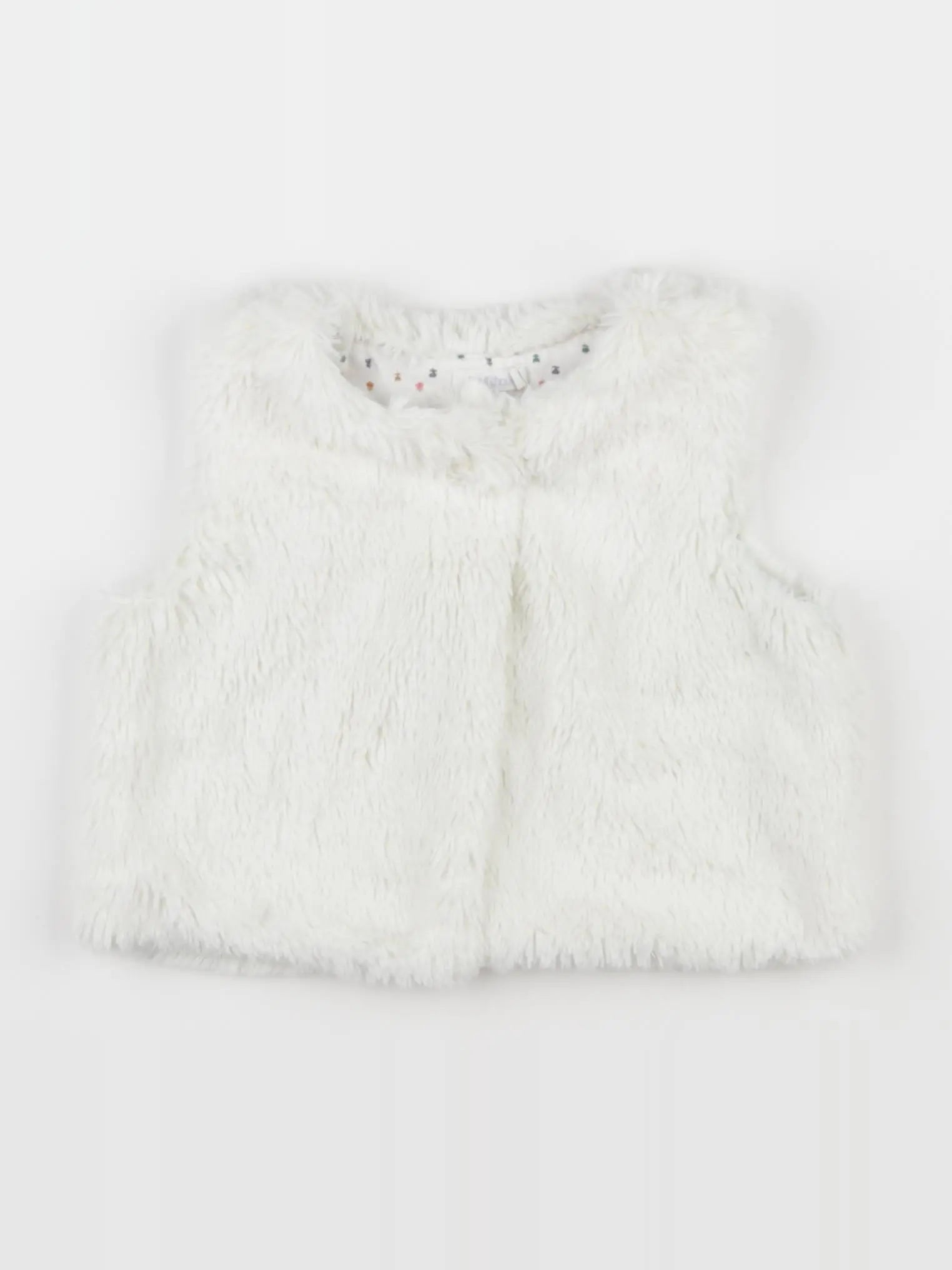 Boutchou - gilet blanc - 18 mois