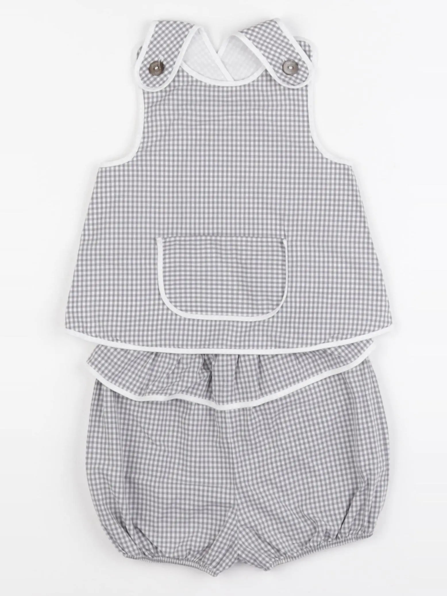 Jacadi - ensemble gris - 12 mois