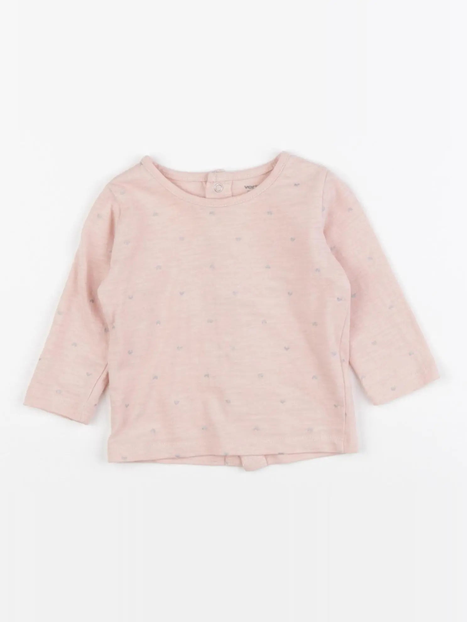 Vertbaudet - tee-shirt rose - 3 mois