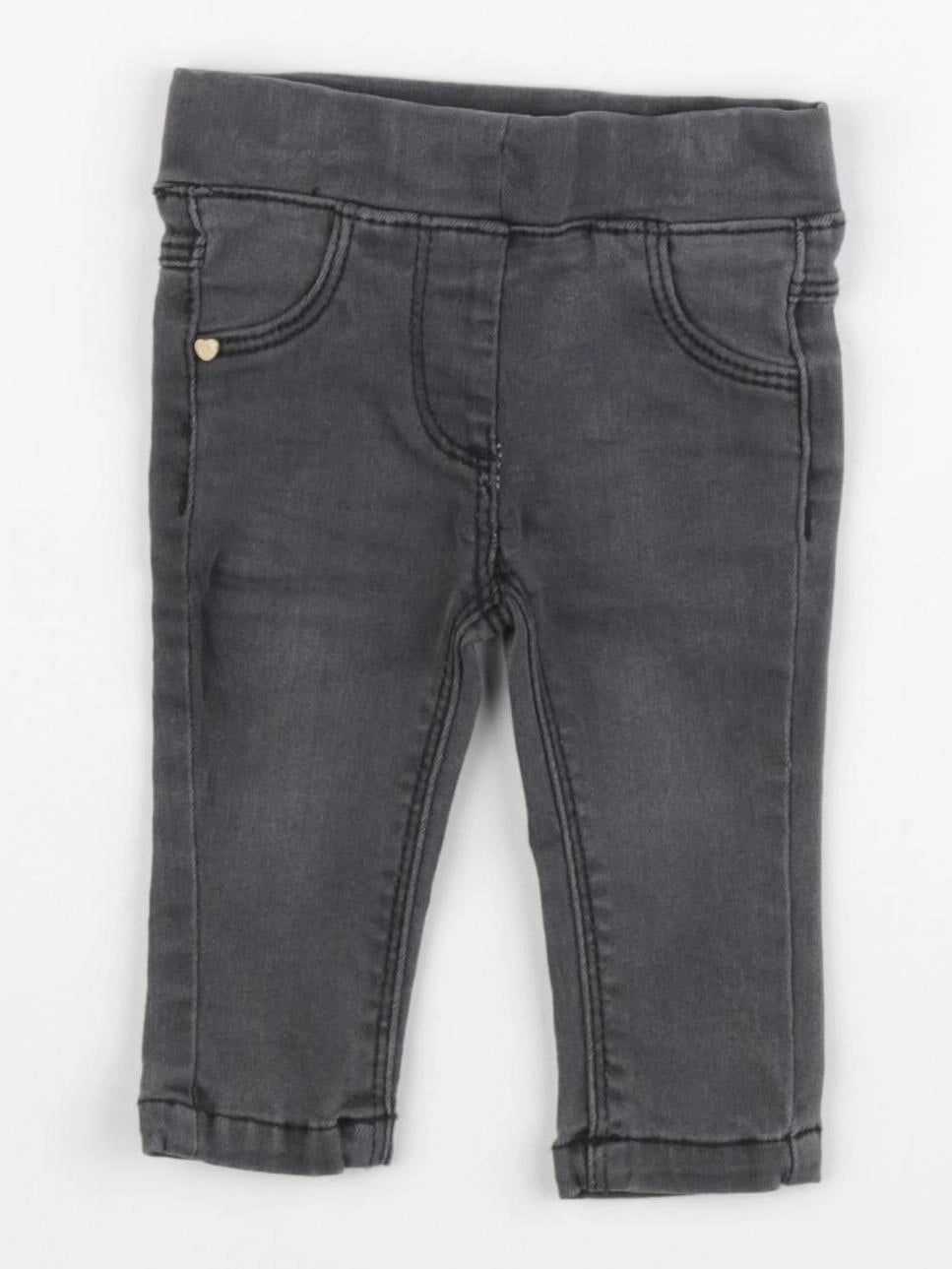 Tape à l'oeil - legging gris - 3 mois