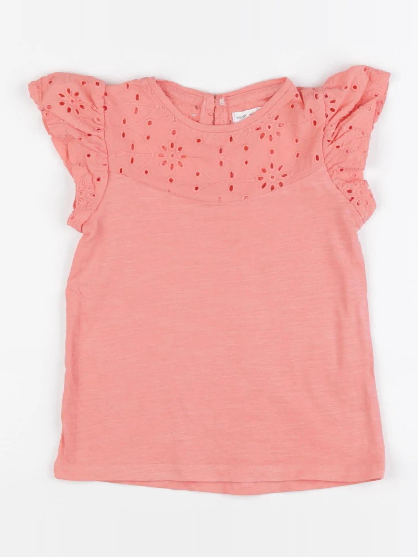 Vertbaudet - tee-shirt orange - 4 ans