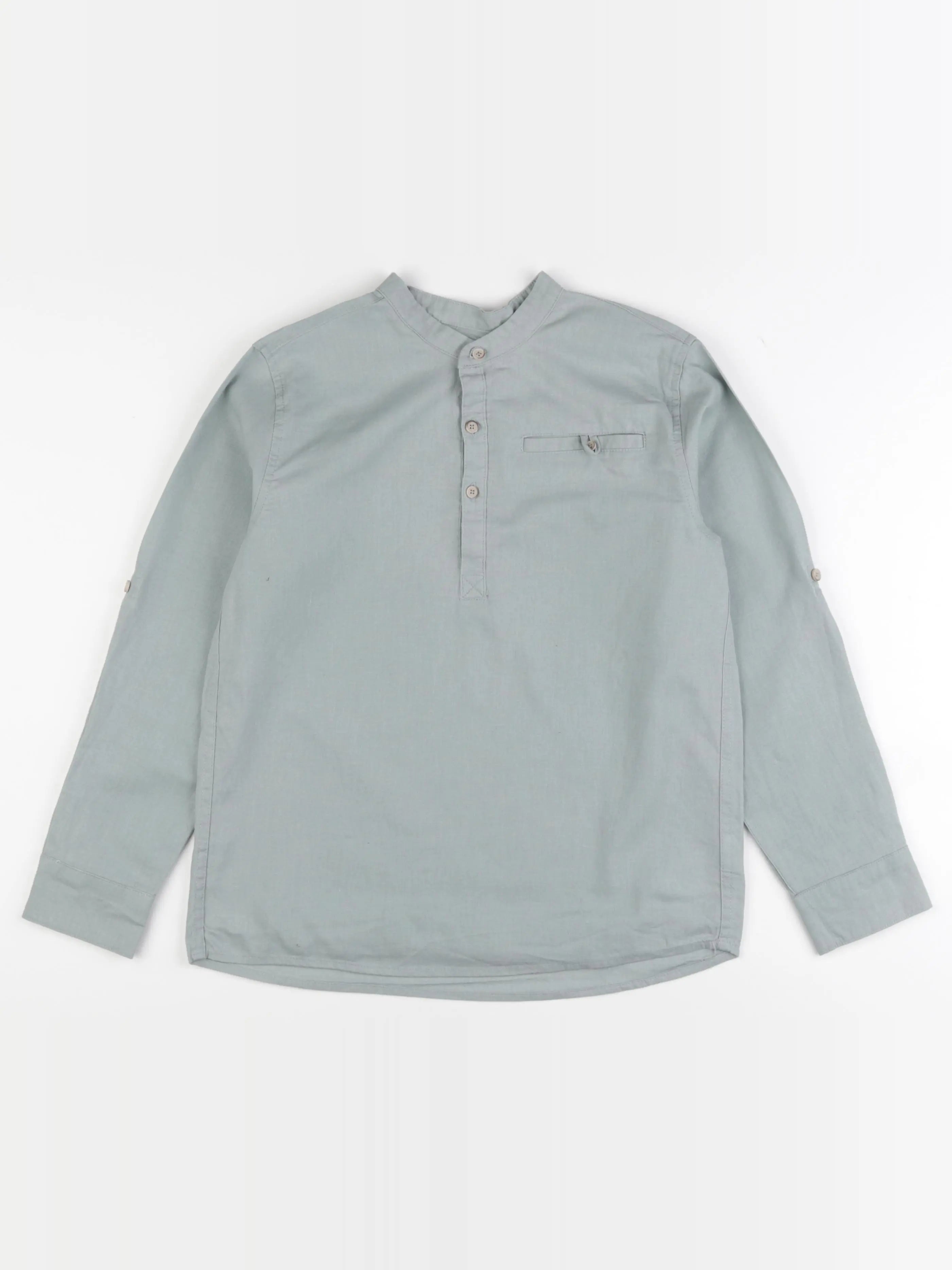 Vertbaudet - chemise vert - 12 ans