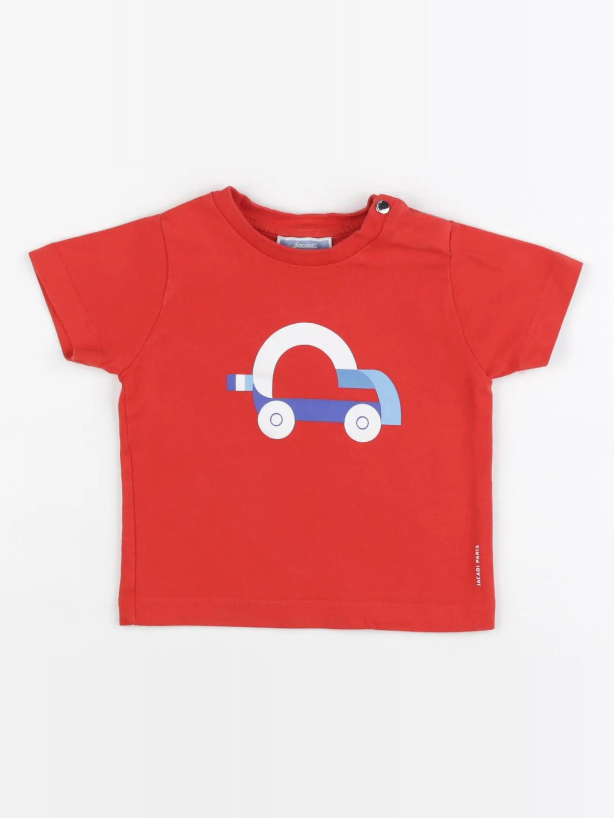 Jacadi - tee-shirt rouge - 12 mois