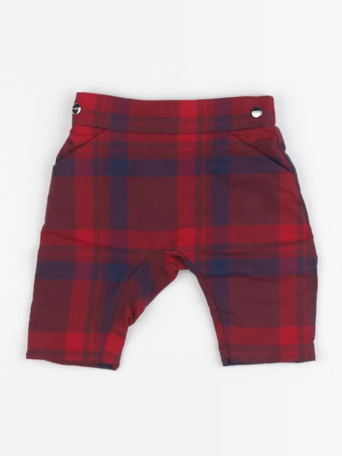 Jacadi - pantalon doublé rouge - 1 mois