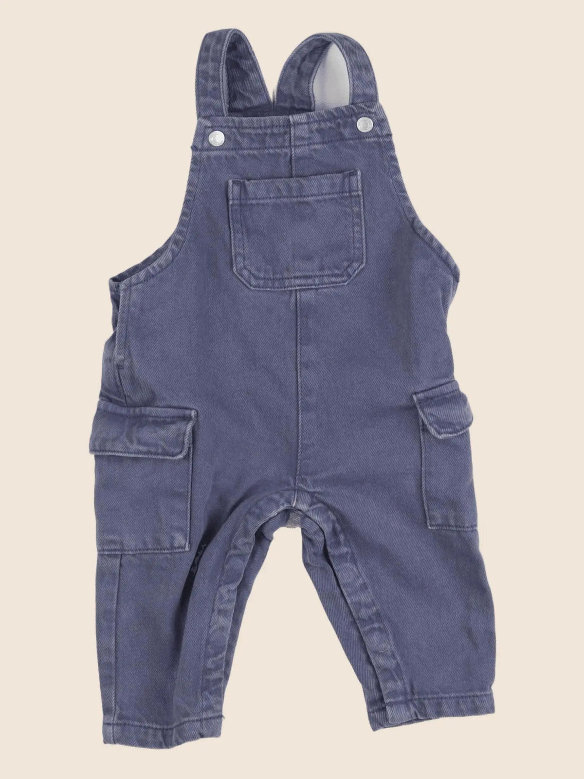 Vertbaudet - combinaison gris - 9 mois