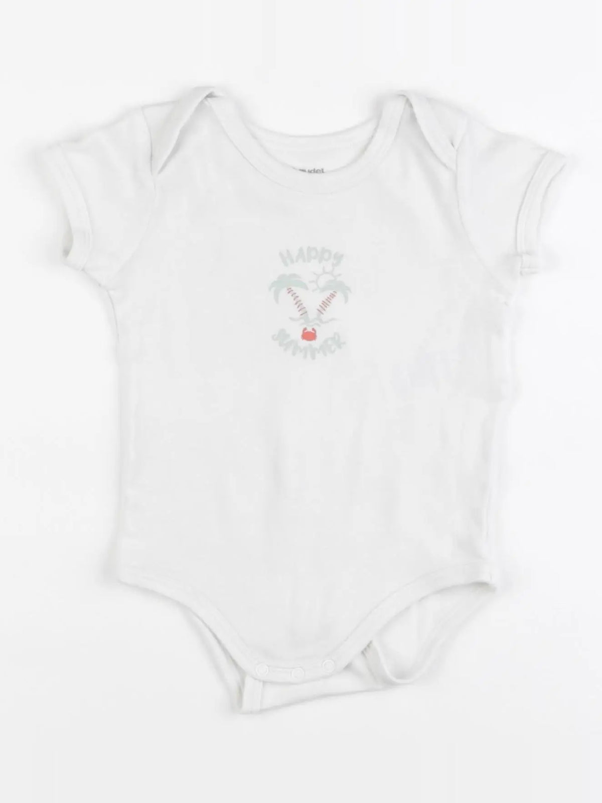 Vertbaudet - body blanc - 12 mois