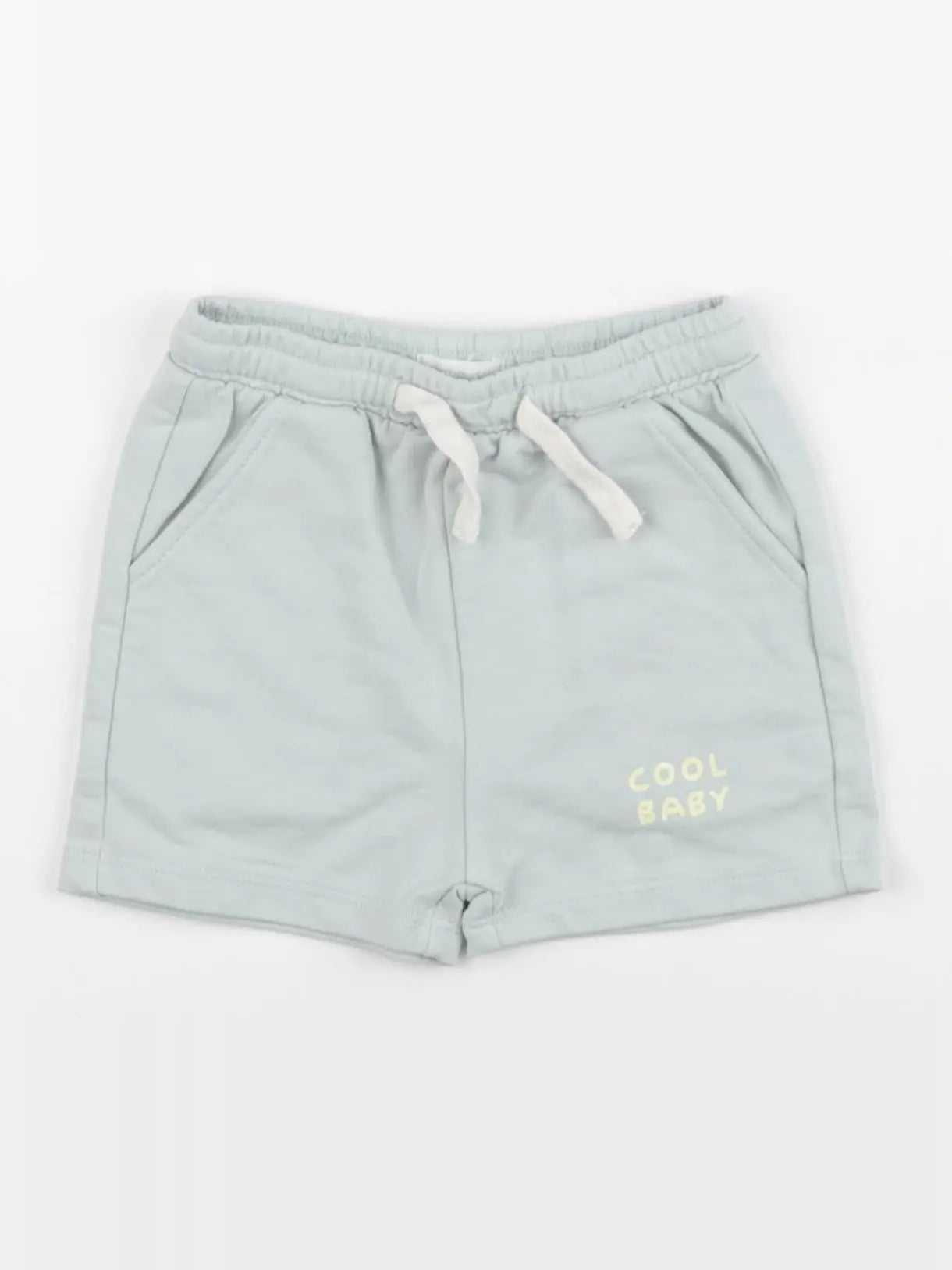 Vertbaudet - short vert - 12 mois