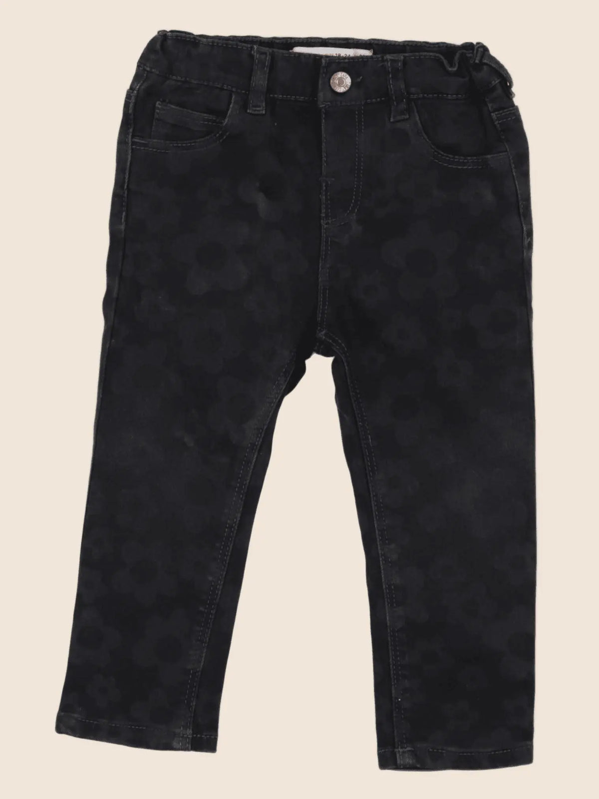 Zara - jean noir, gris - 18/24 mois
