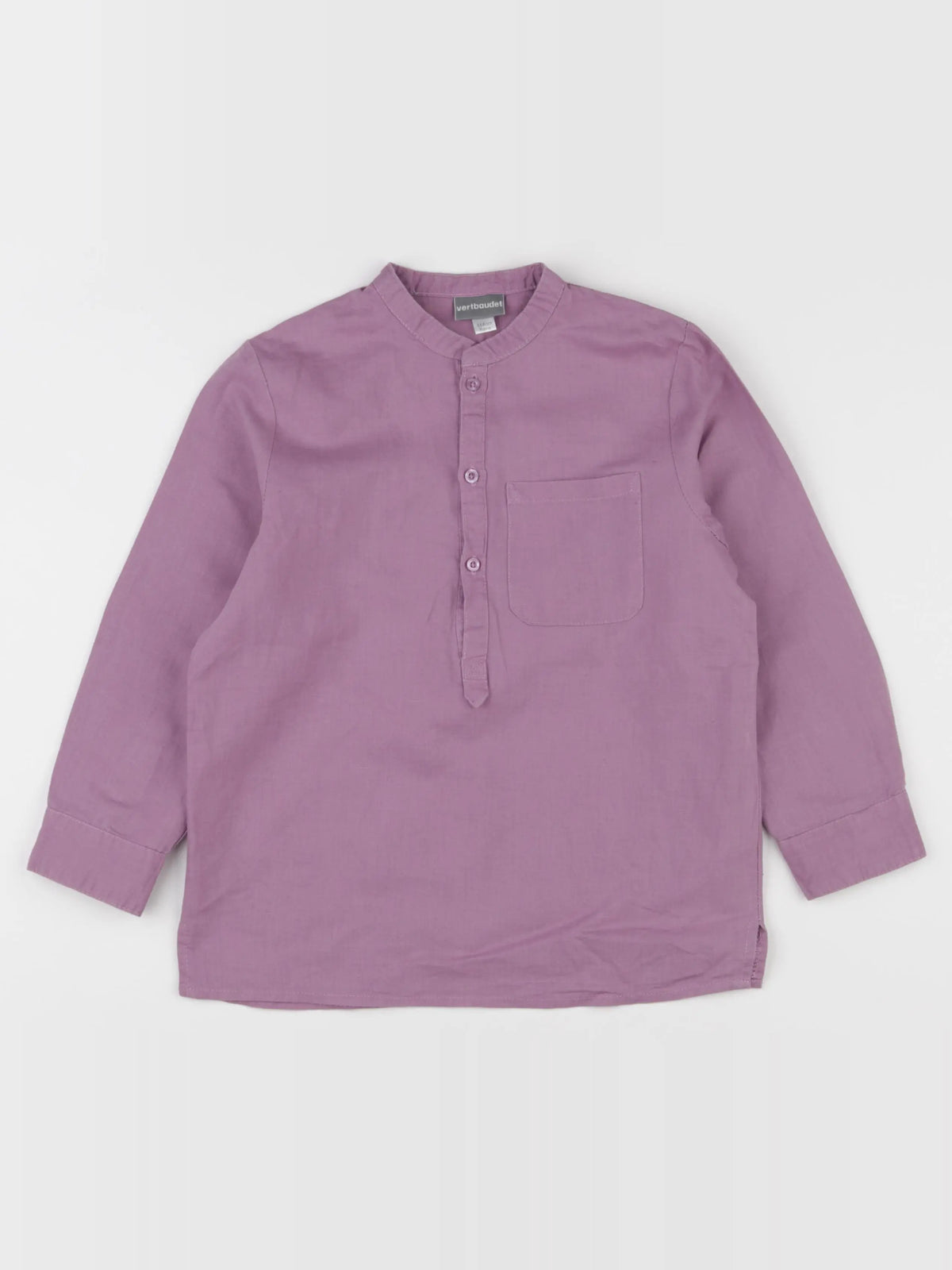 Vertbaudet - chemise rose - 6 ans