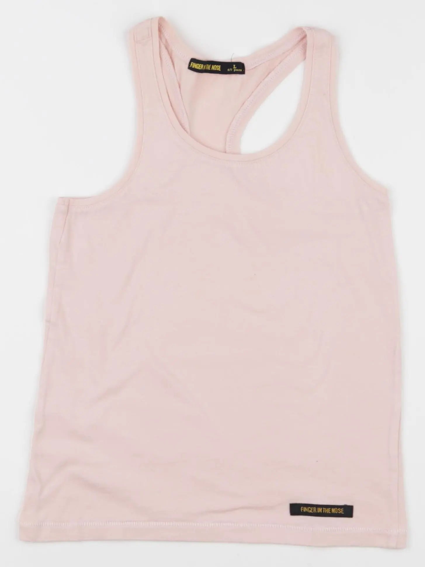 Finger in the nose - débardeur rose - 6/7 ans