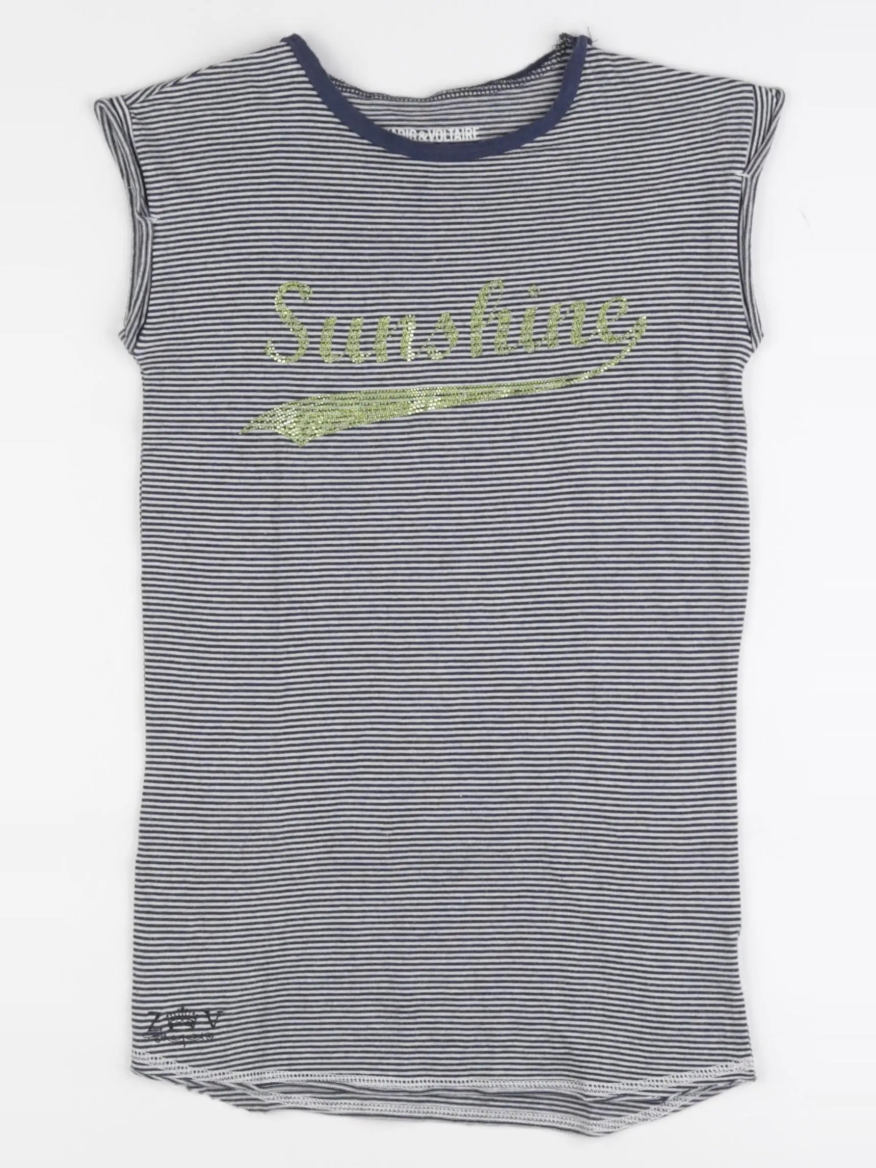 Zadig & Voltaire - robe blanc, bleu - 6 ans