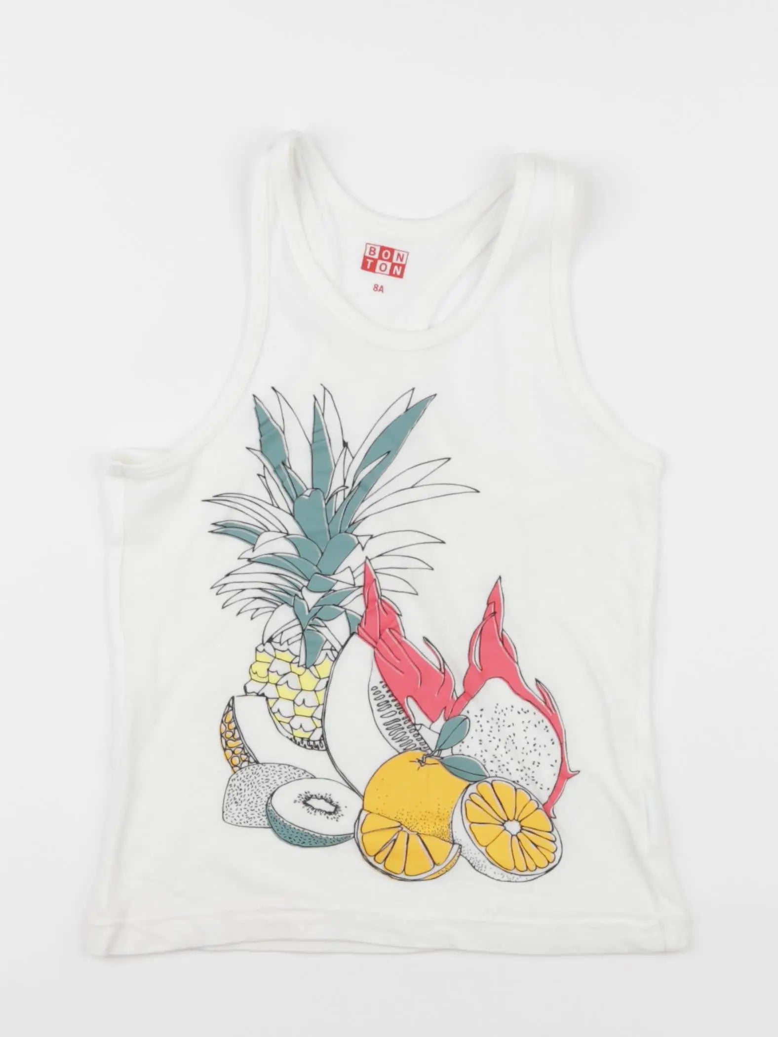 Bonton - débardeur blanc - 8 ans