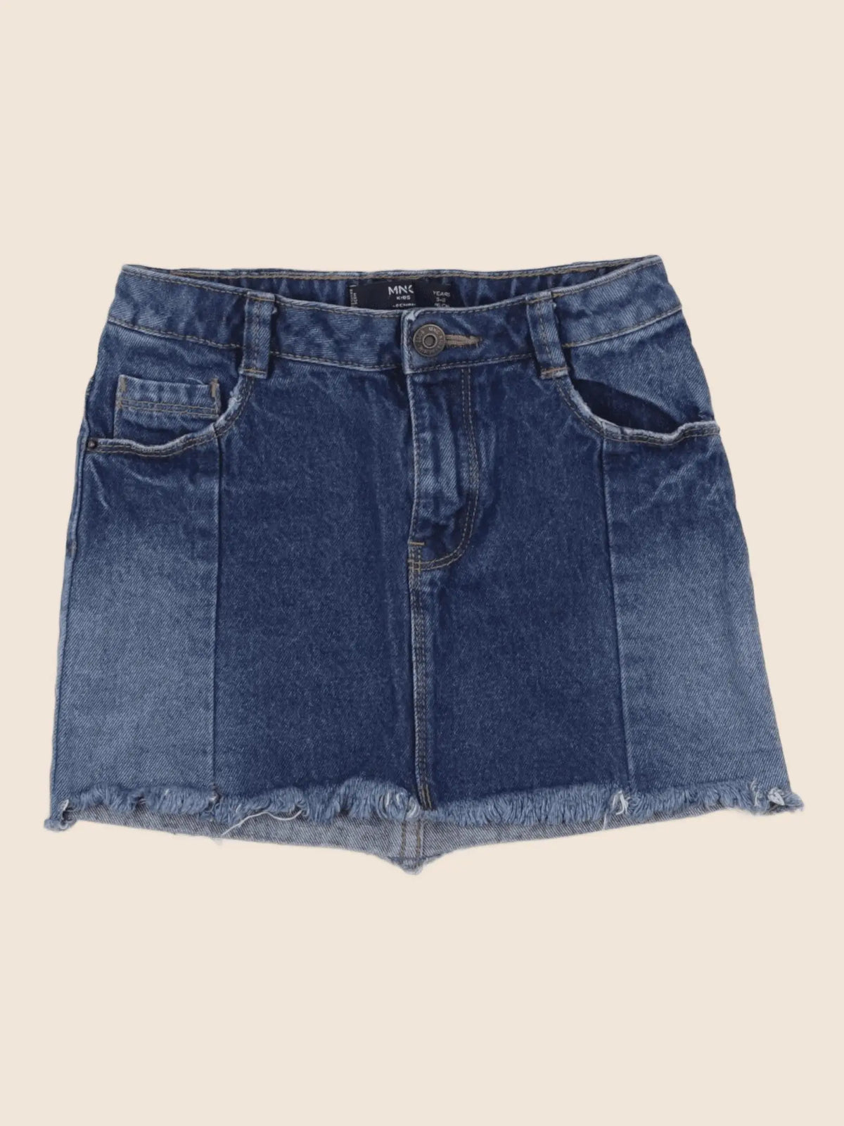 Mango - jupe bleu - 5/6 ans