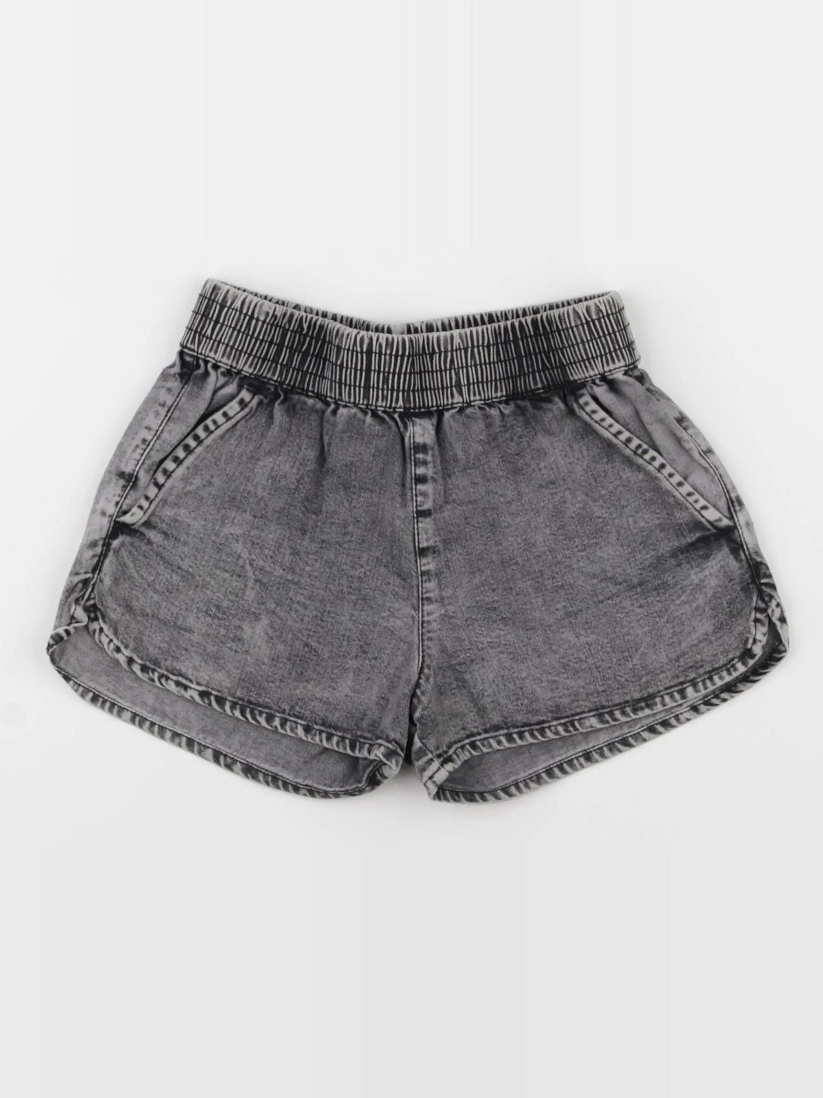 Finger in the nose - short gris - 8/9 ans