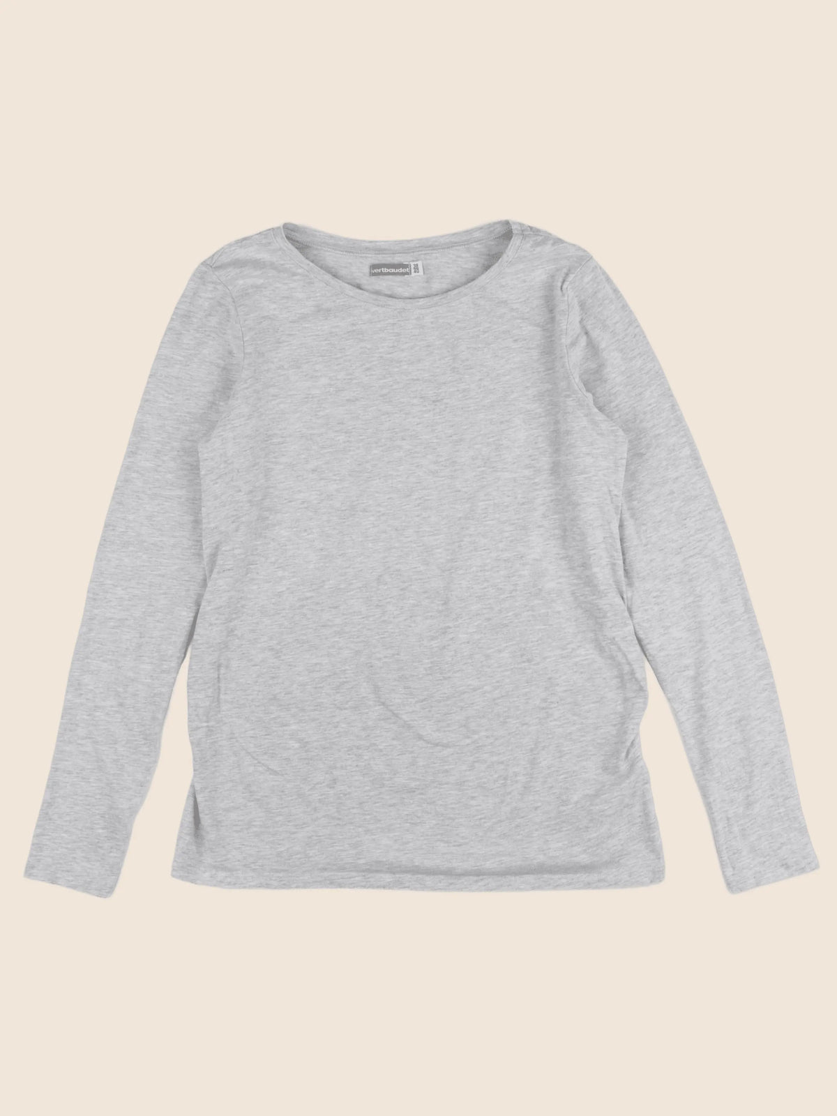 Vertbaudet - tee-shirt grossesse gris - 38 à 40