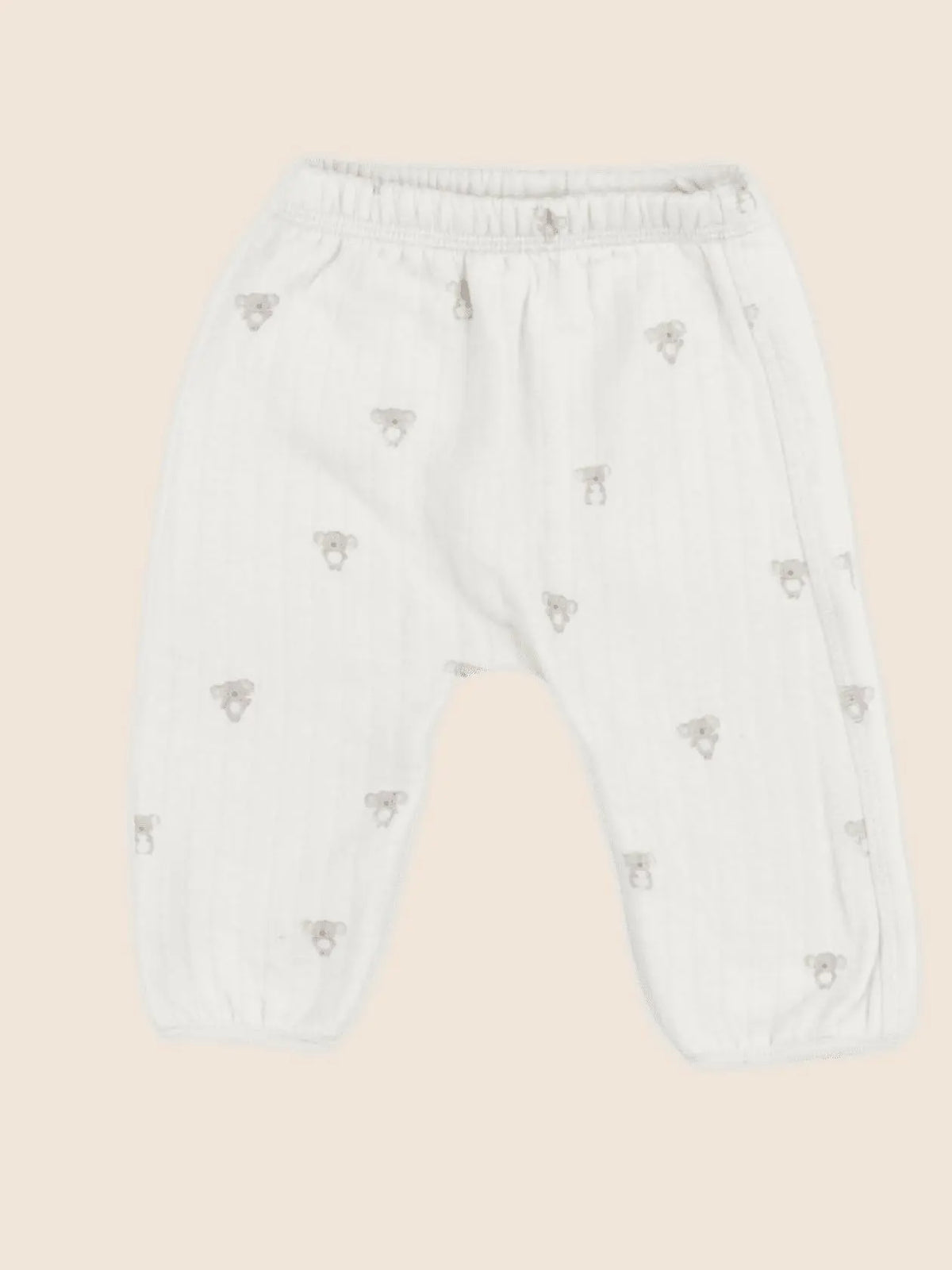 H&M - sarouel beige - 2/4 mois