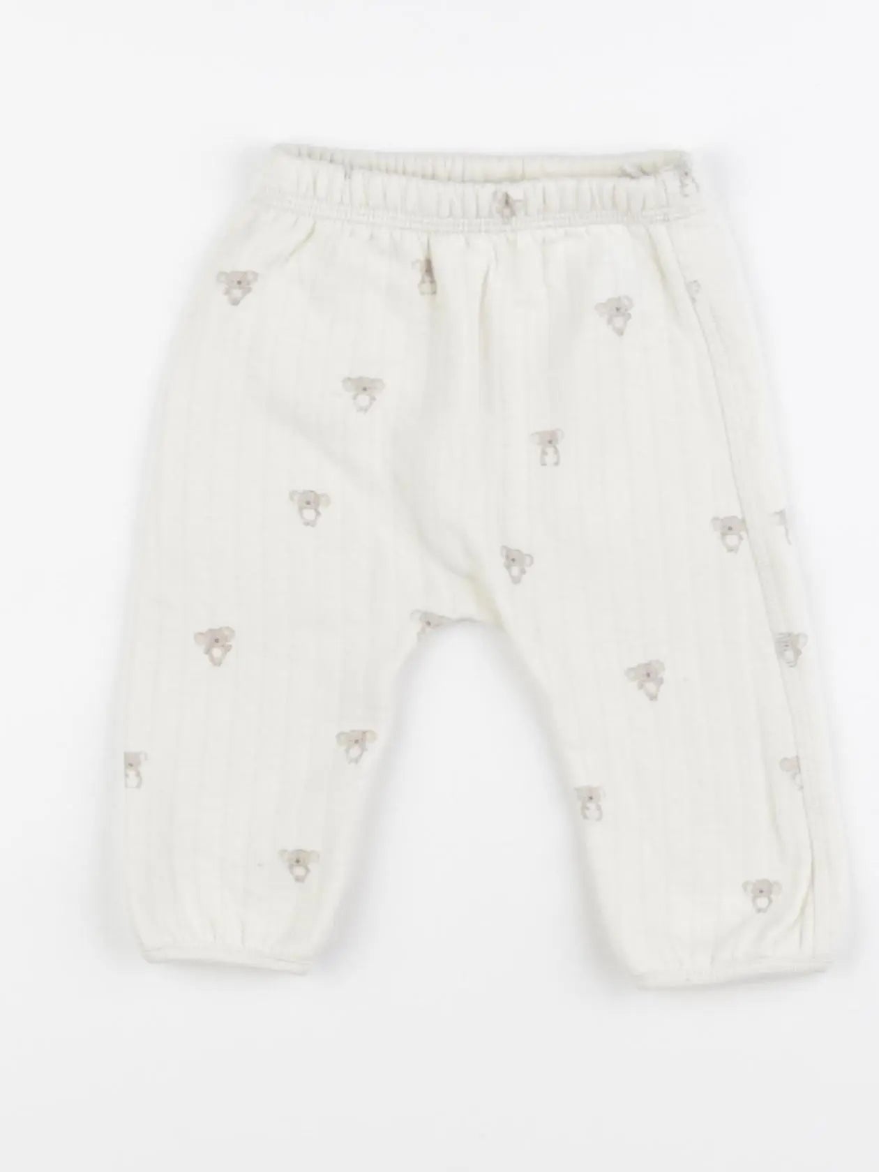 H&M - sarouel beige - 2/4 mois