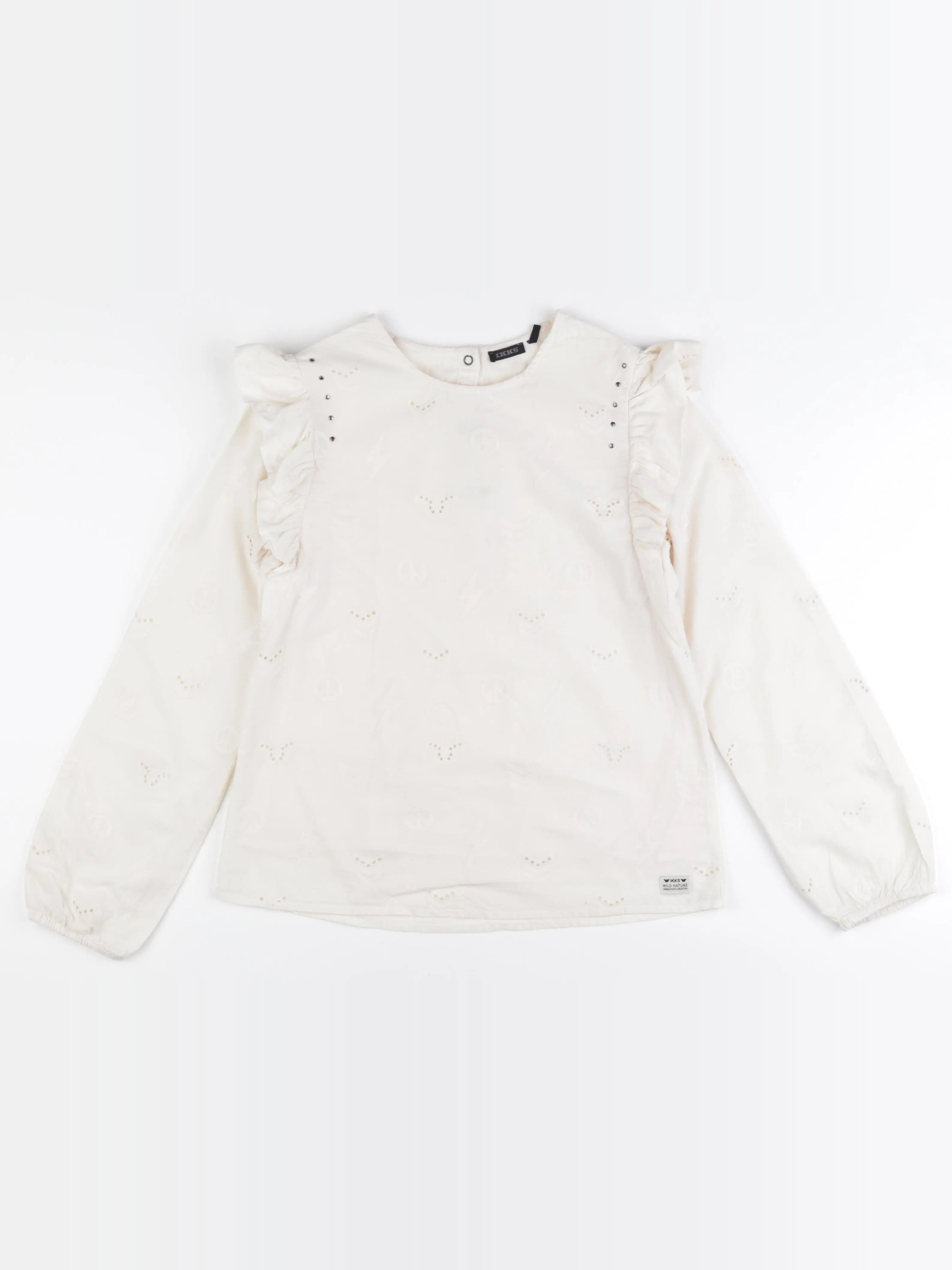 IKKS - blouse beige - 12 ans