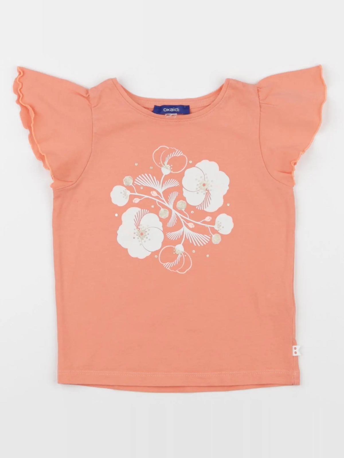 Okaidi - tee-shirt orange - 24 mois