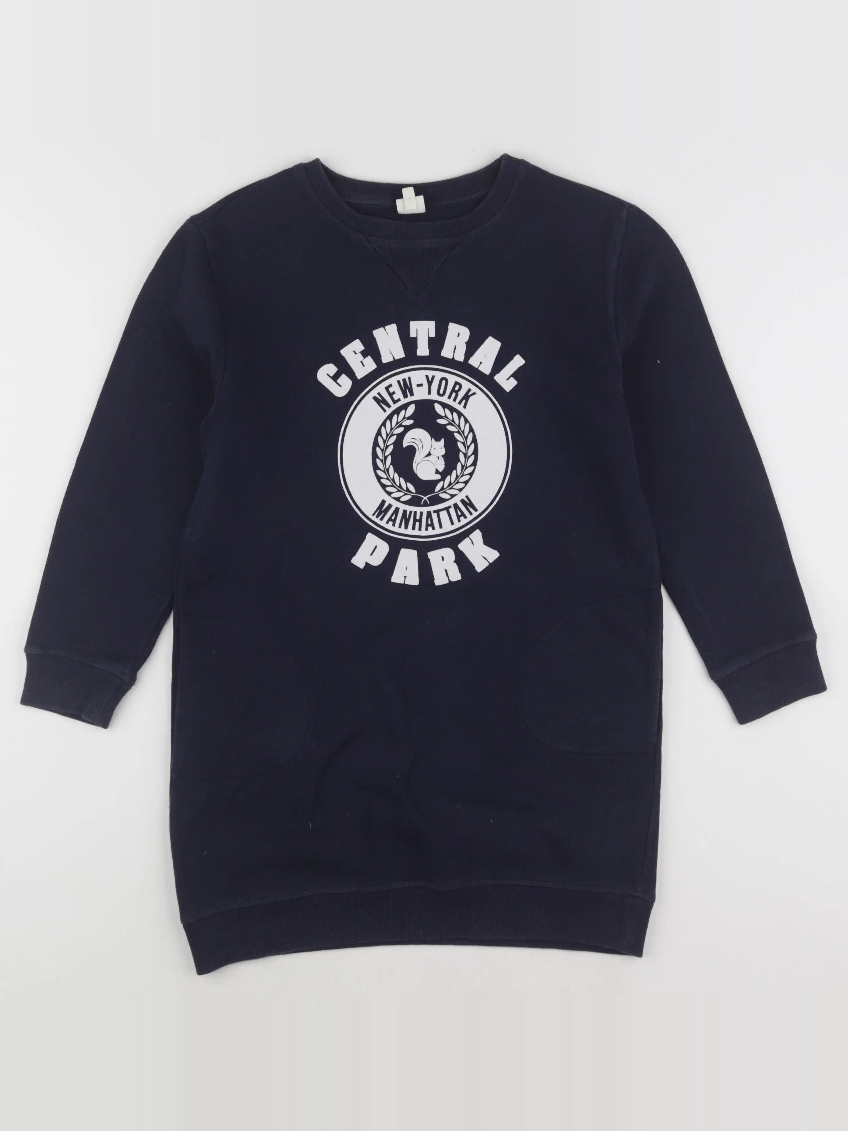 Bonton - robe bleu - 10 ans