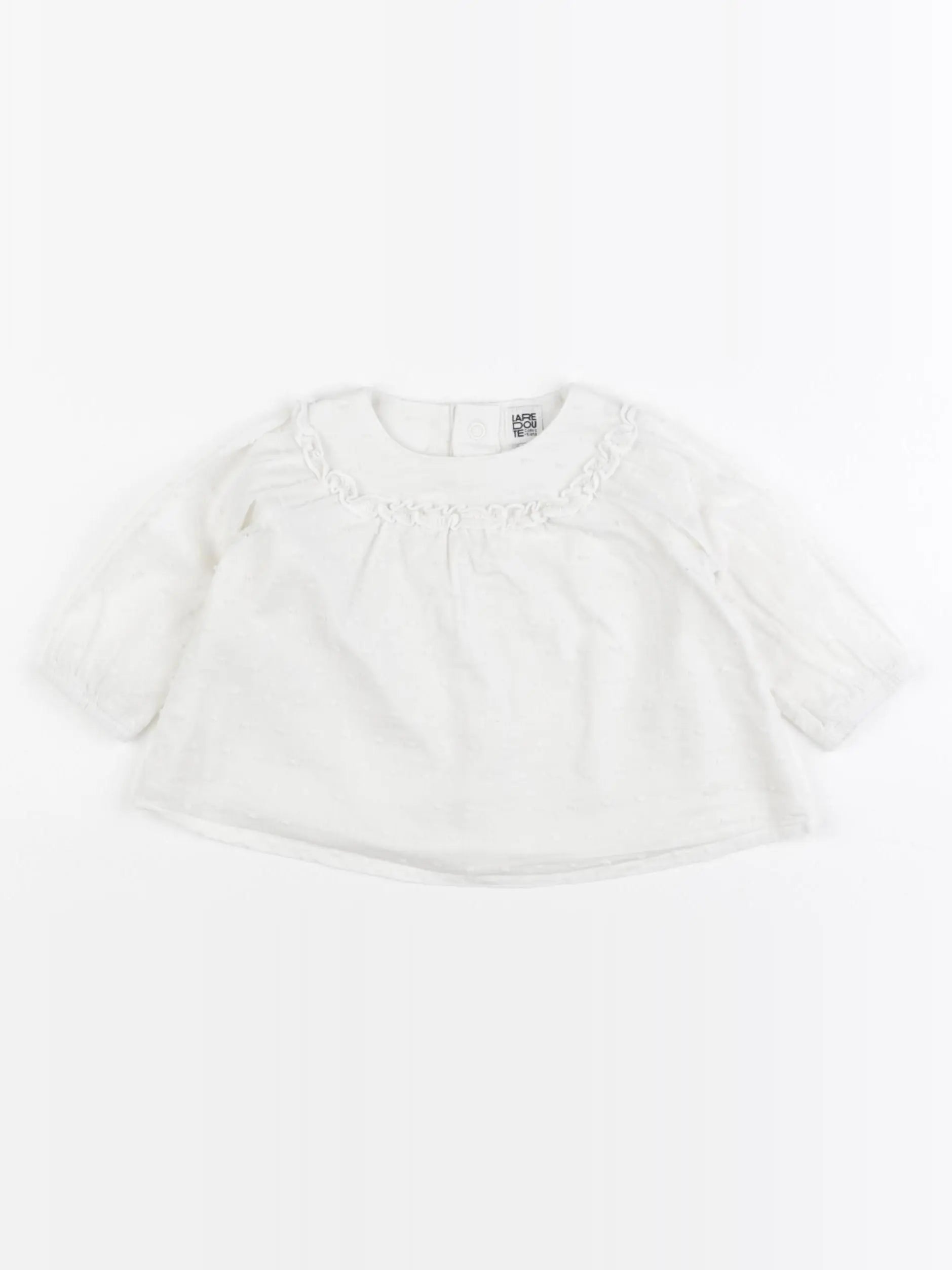 La Redoute - blouse blanc - 3 mois
