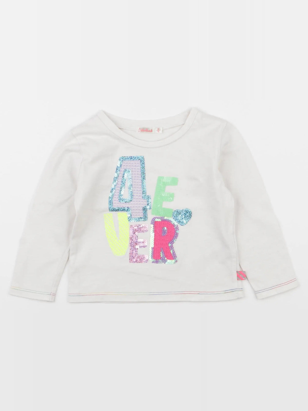 Billie Blush - tee-shirt blanc - 2 ans