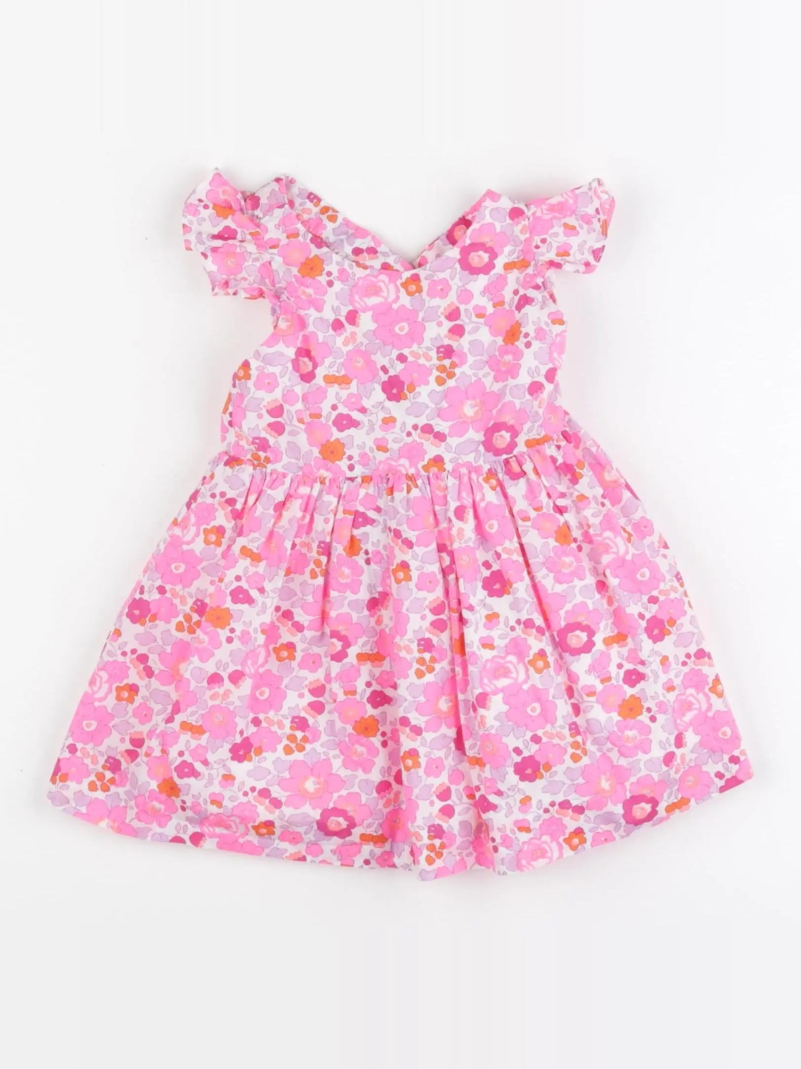 Jacadi - robe liberty rose - 6 mois