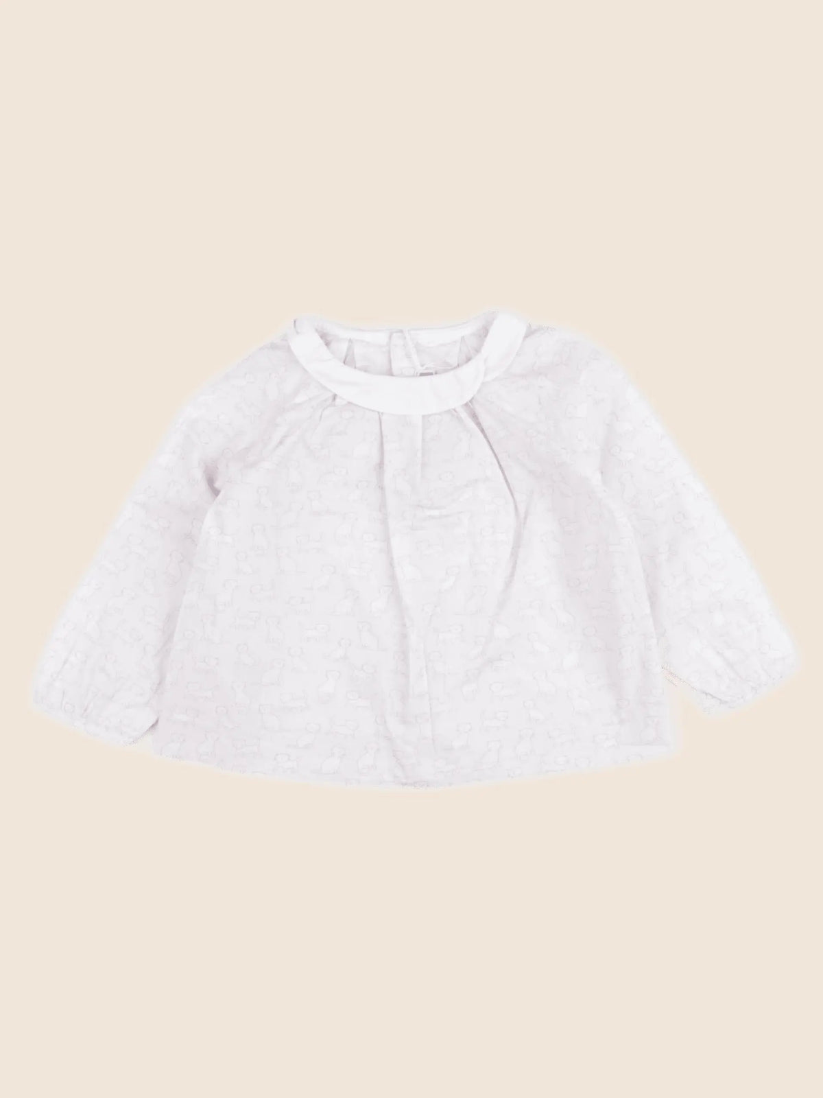 Jacadi - blouse rose - 12 mois