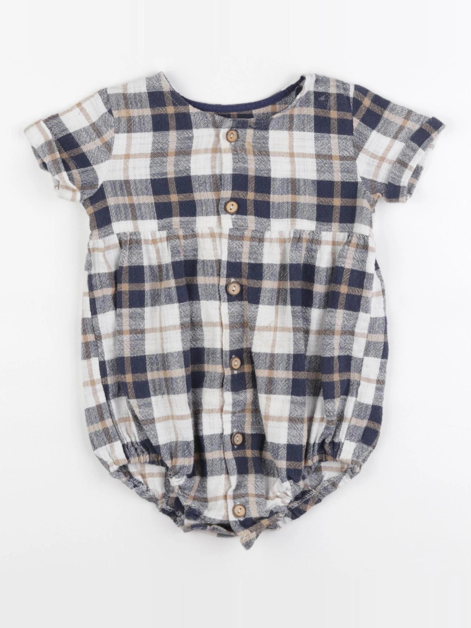 Frangin Frangine - combinaison bleu, beige - 2 ans