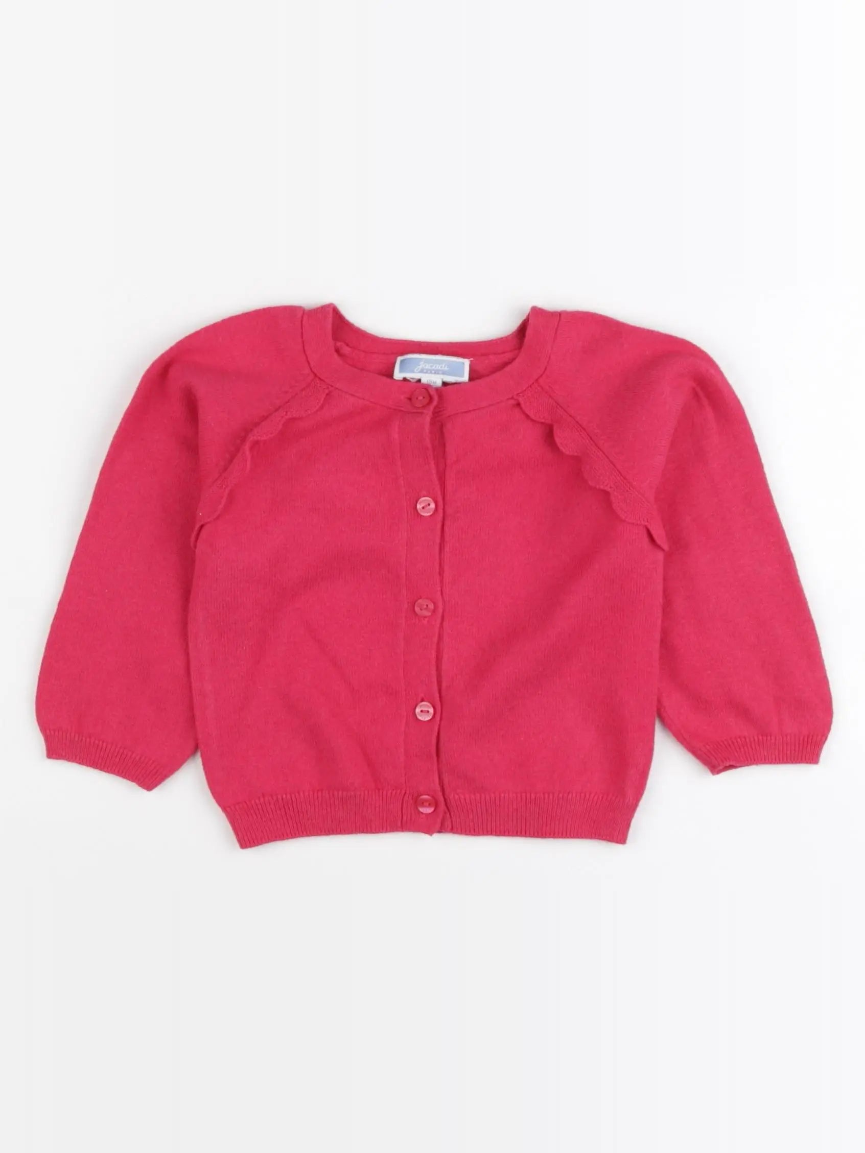 Jacadi - gilet rose - 18 mois