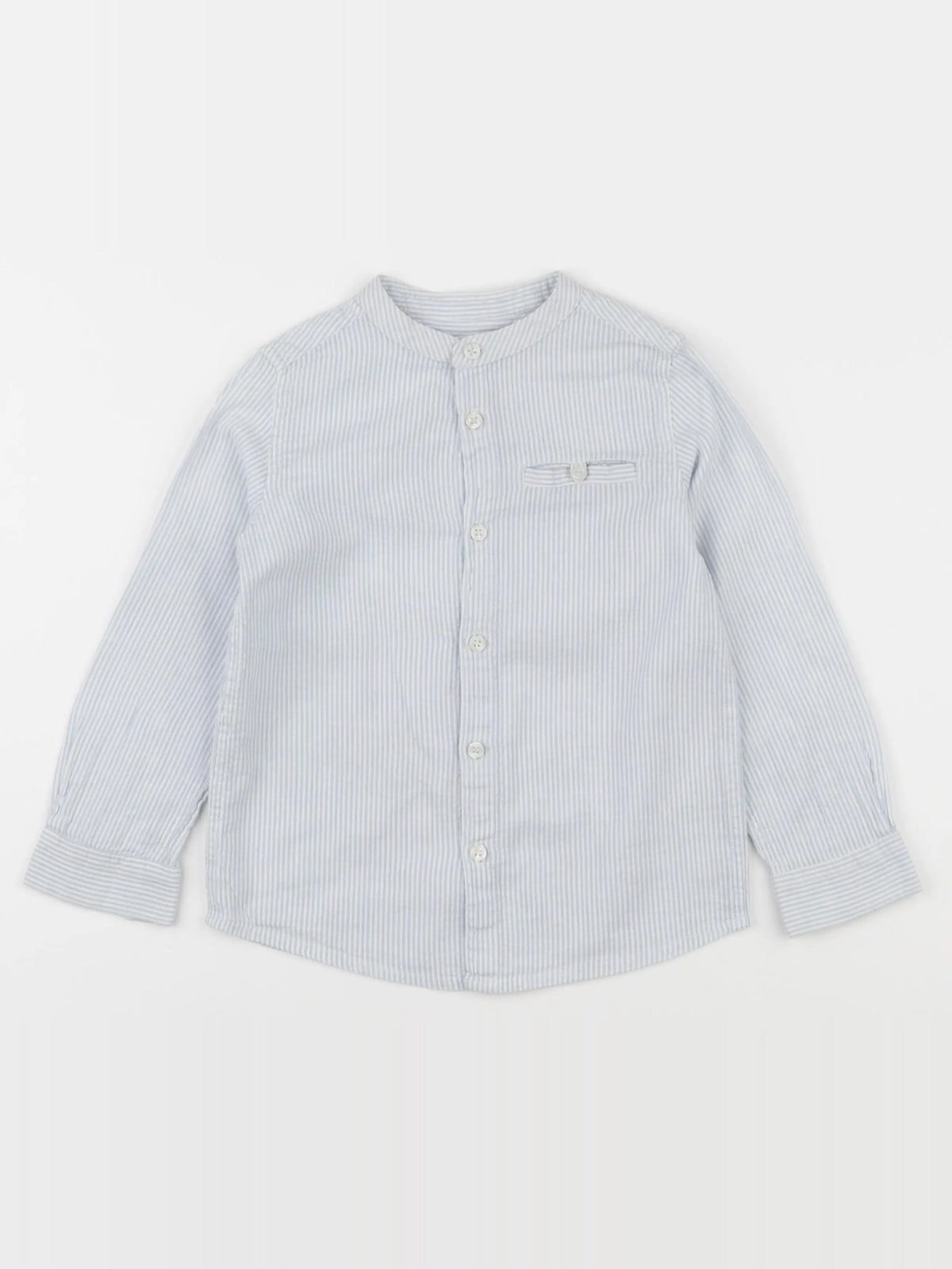 Eden & Victor - chemise blanc, bleu - 4 ans
