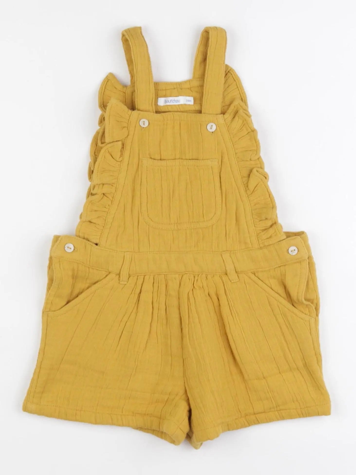 Boutchou - salopette jaune - 24 mois
