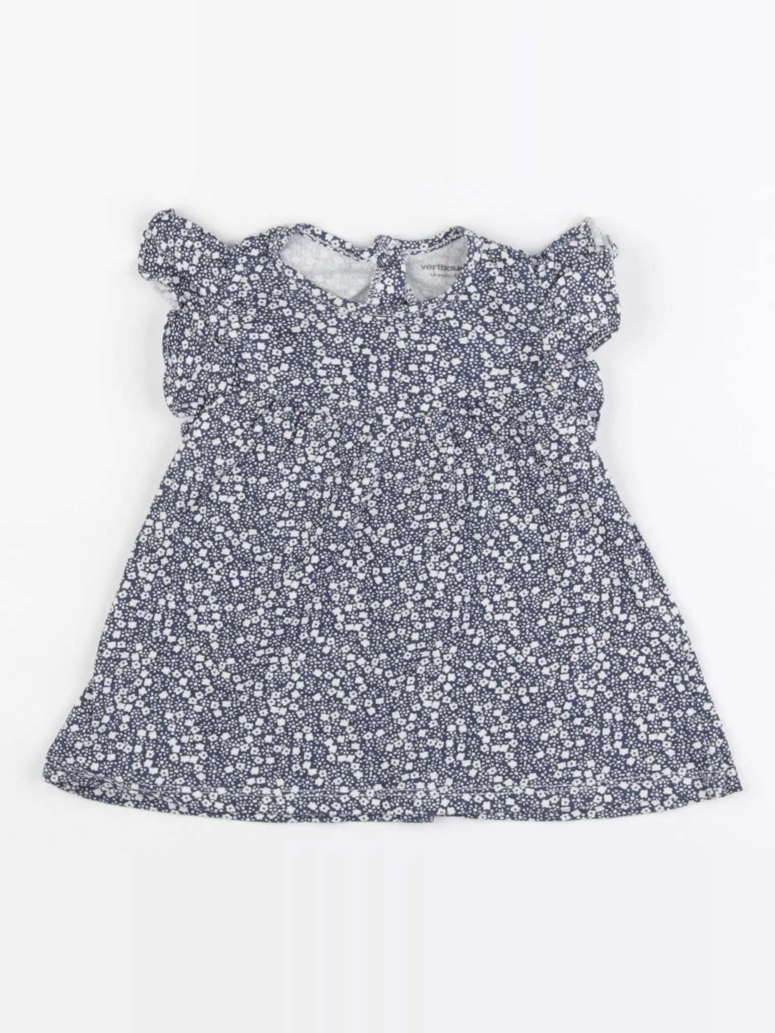 Vertbaudet - tee-shirt bleu - 18 mois