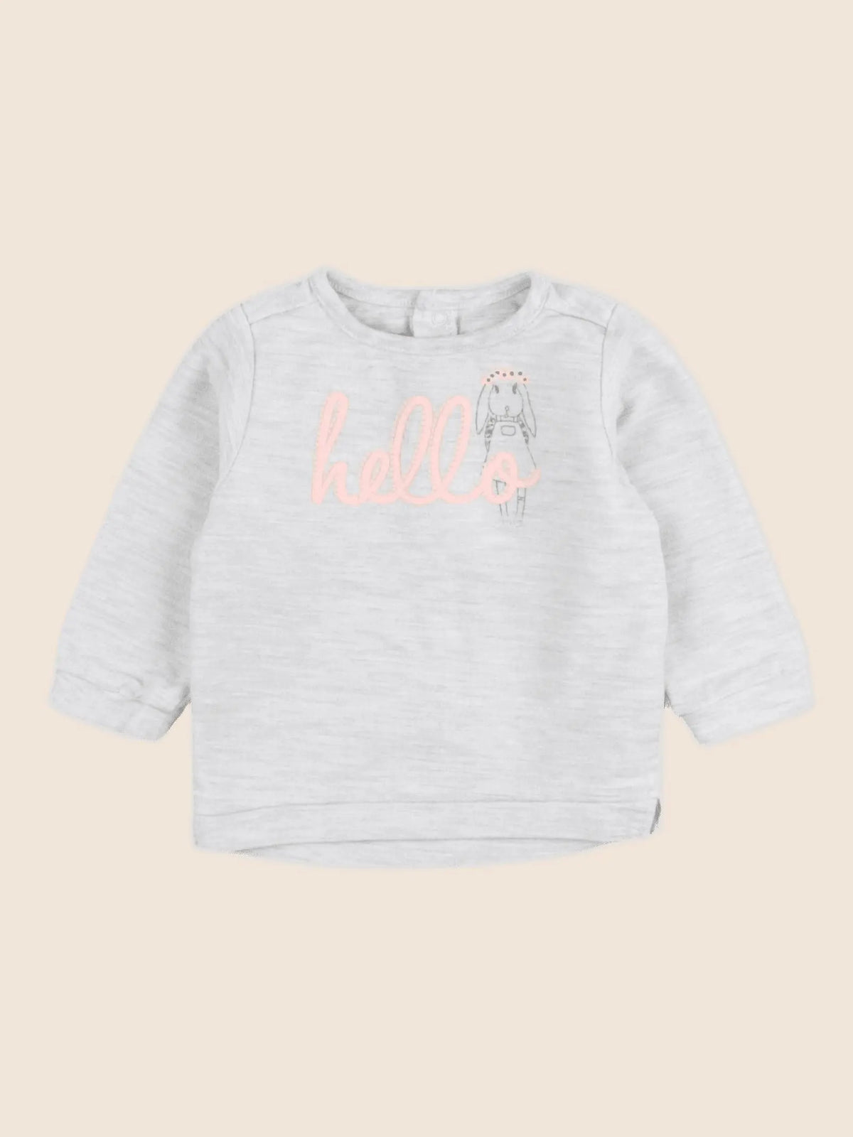 Vertbaudet - sweat gris - 6 mois