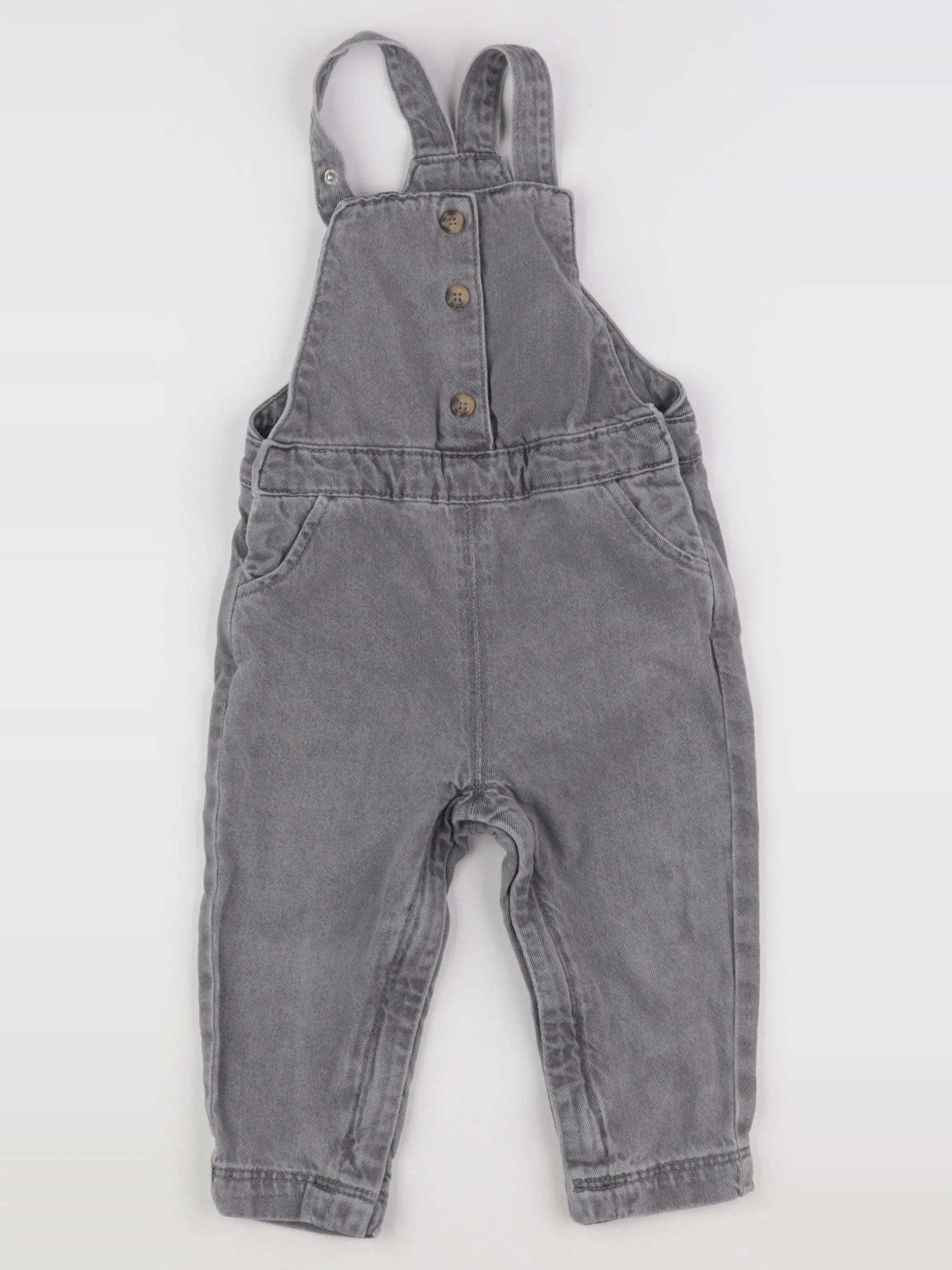 Tape à l'oeil - salopette gris - 24 mois