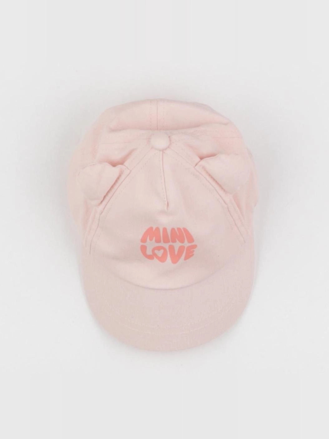 Vertbaudet - casquette rose - 3/6 mois