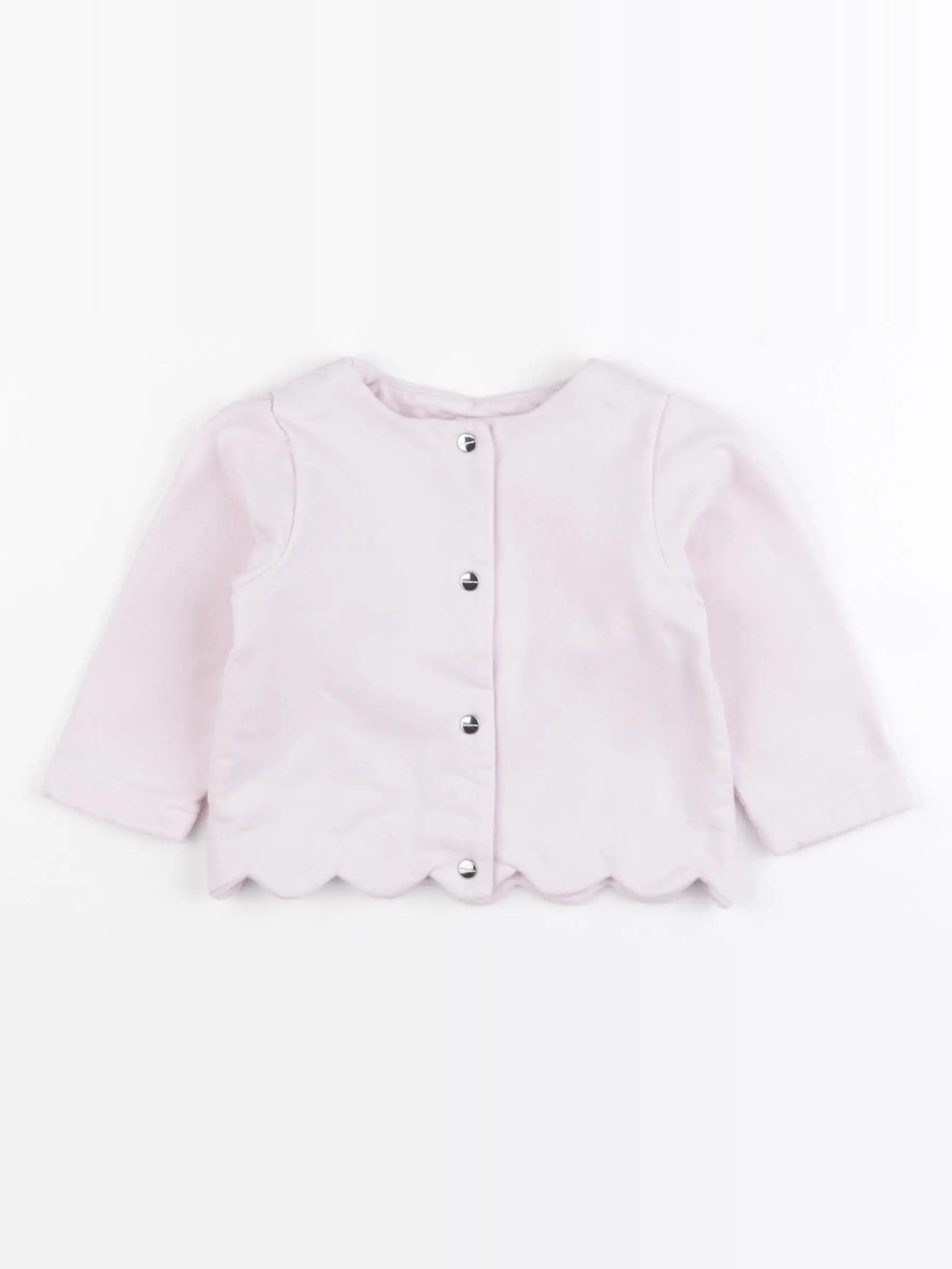 Jacadi - sweat rose - 12 mois