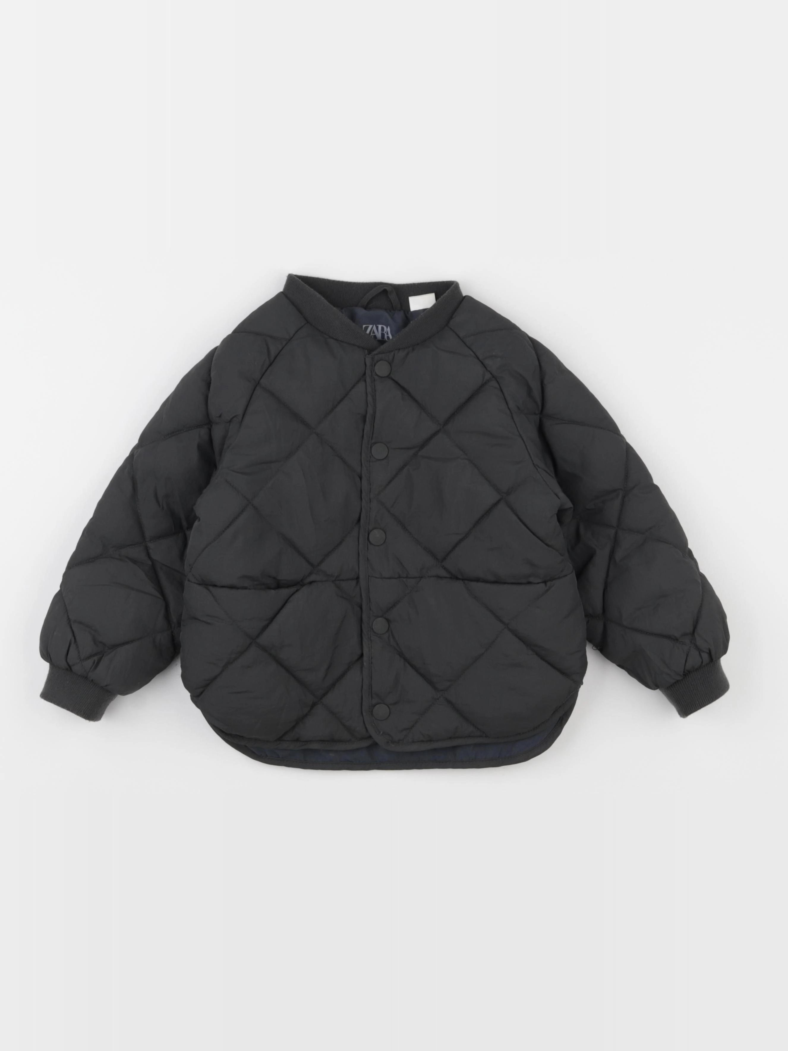 Zara - doudoune noir - 18/24 mois