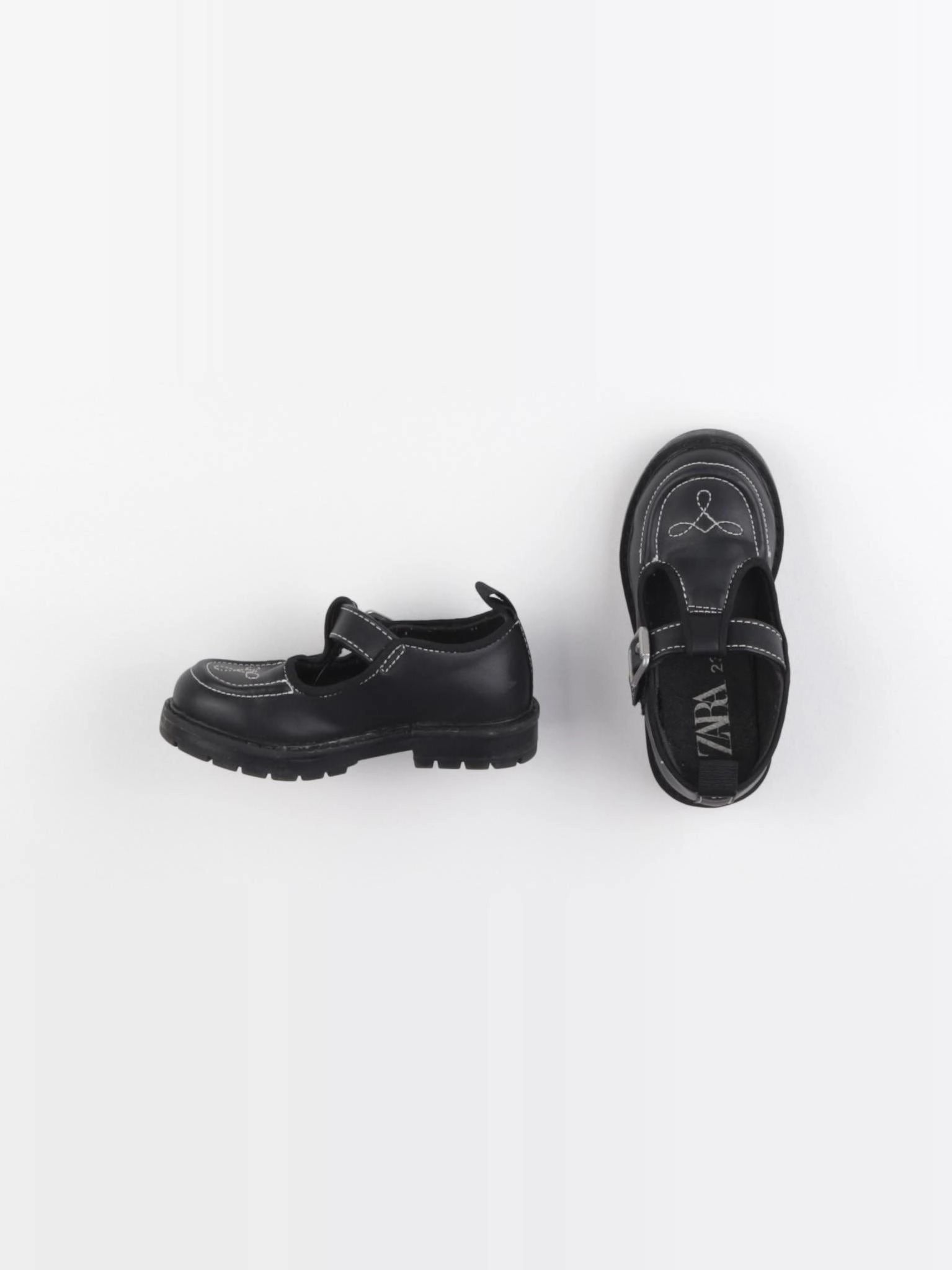 Zara - mocassins noir - pointure 23