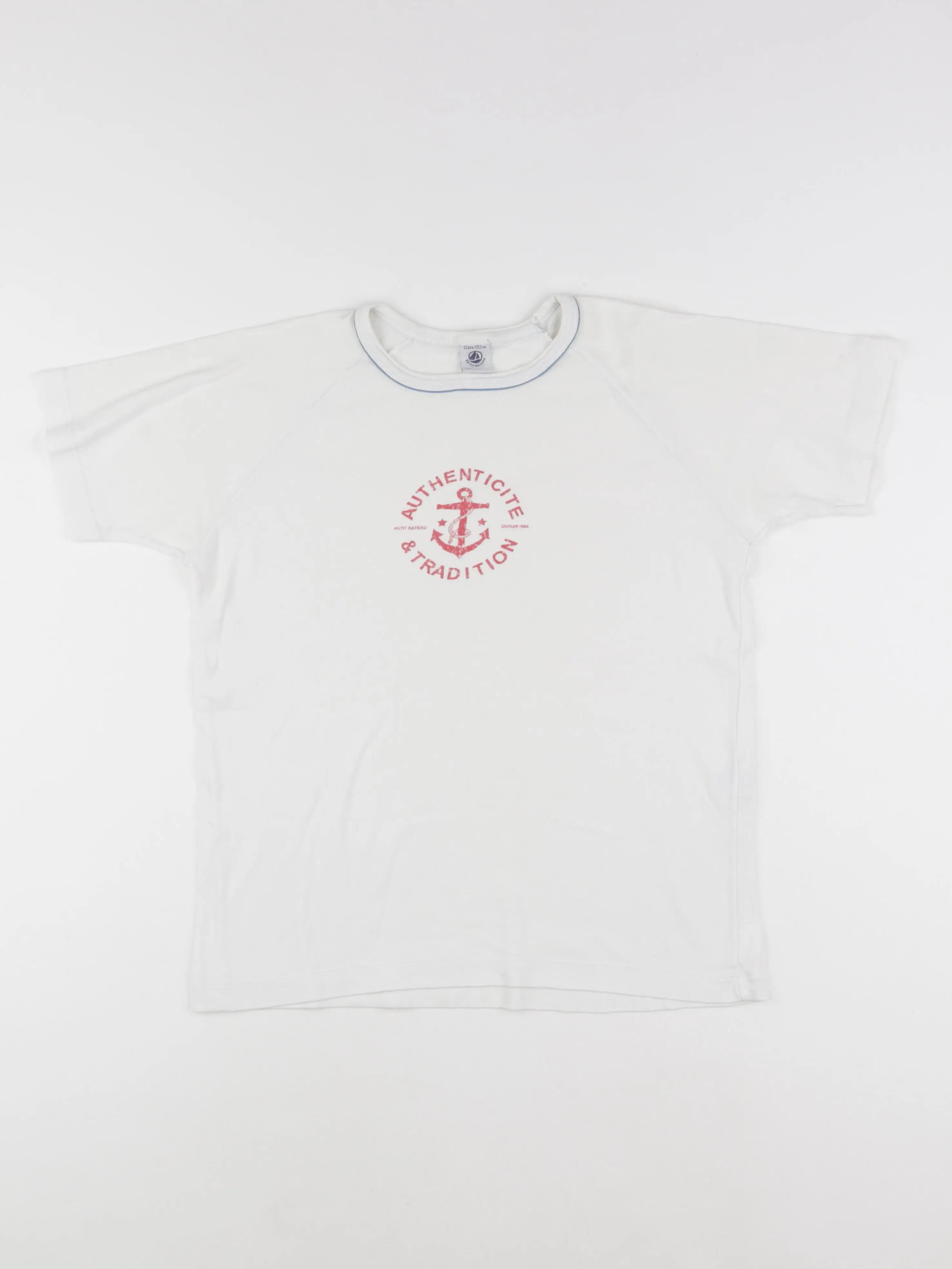 Petit Bateau - maillot de corps blanc - 12 ans