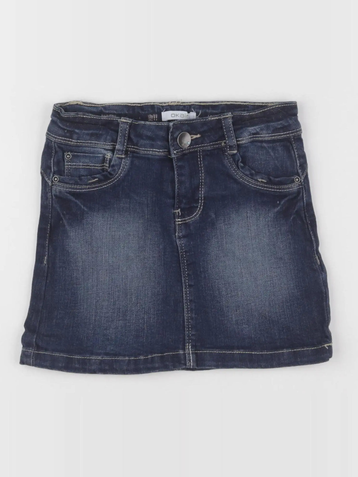 Okaidi - jupe bleu - 4 ans