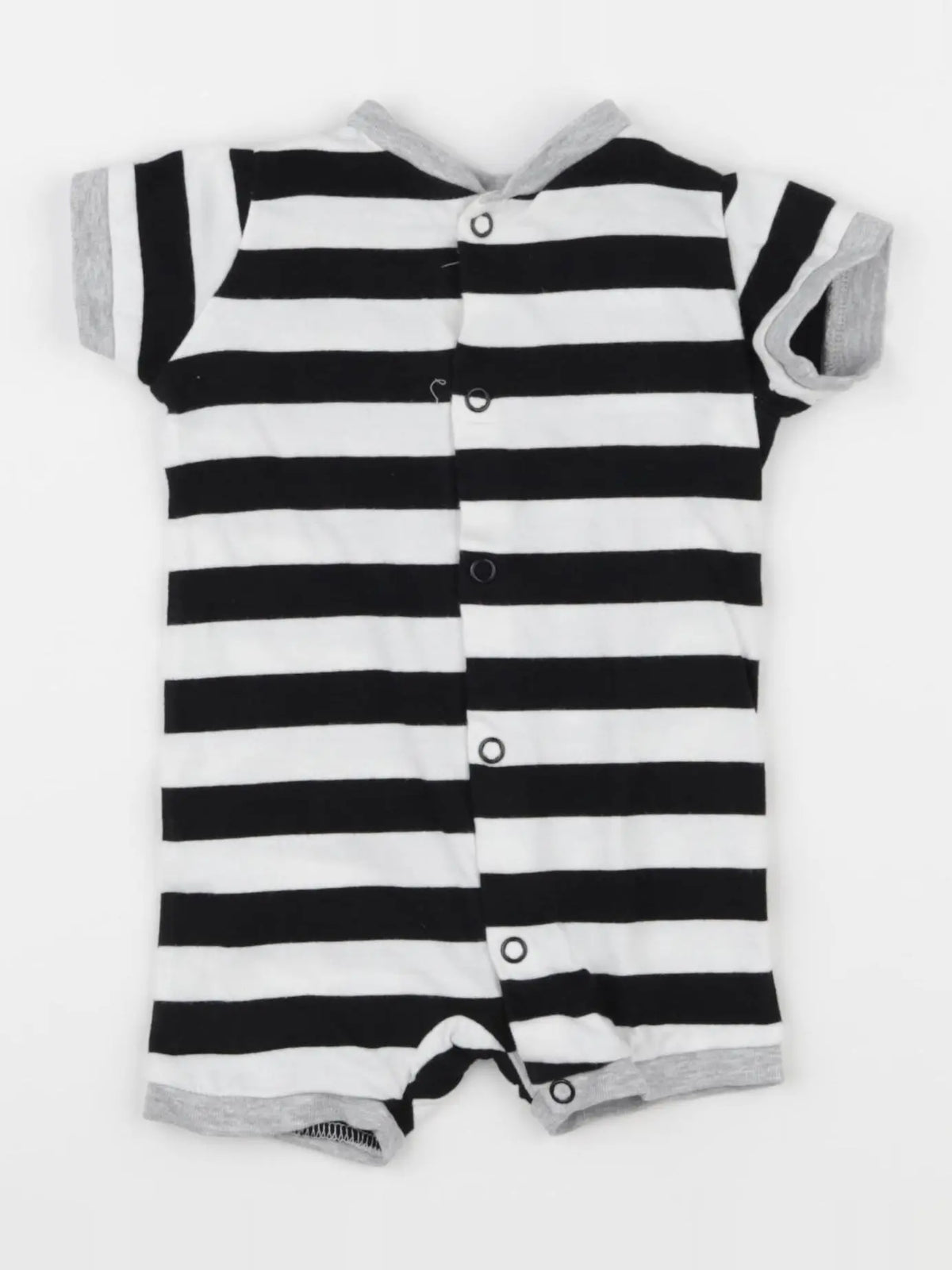 H&M - pyjama coton noir - 1 mois