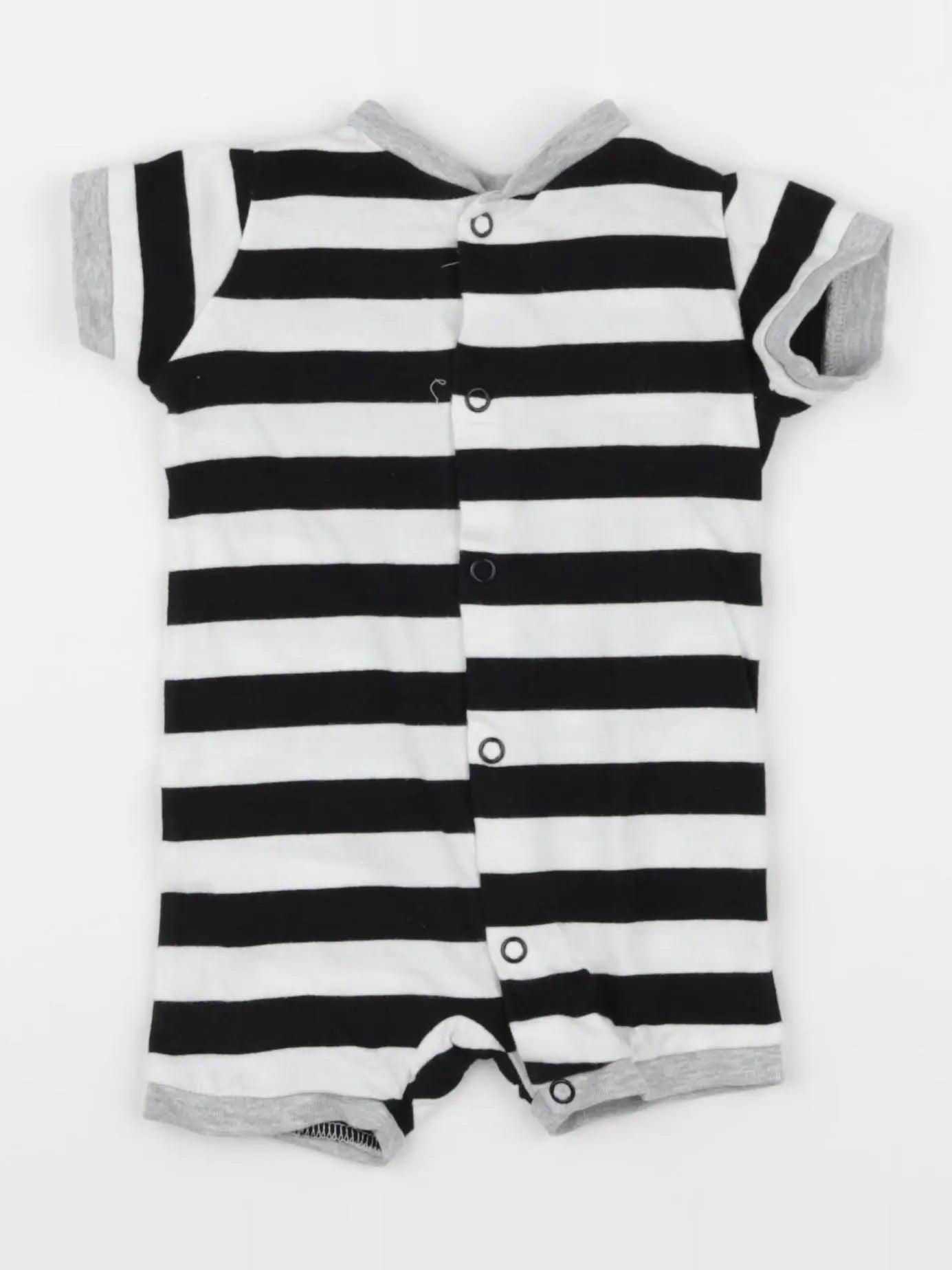 H&M - pyjama coton noir - 1 mois