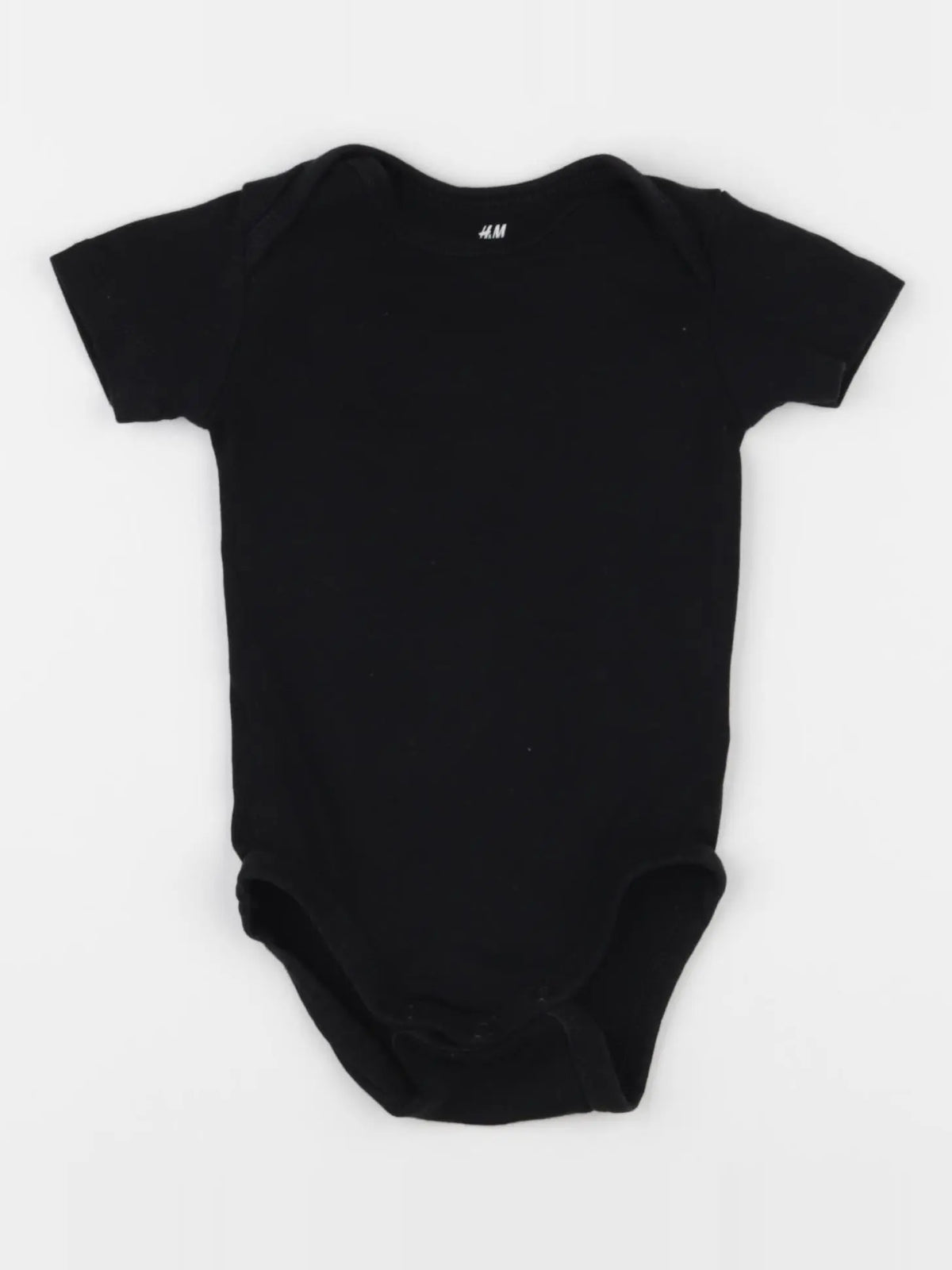 H&M - body noir - 3 mois