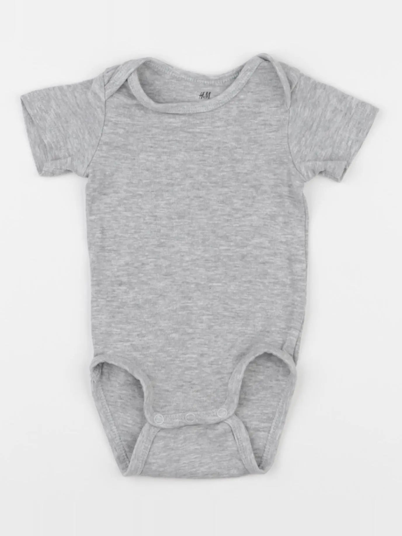 H&M - body gris - 3 mois