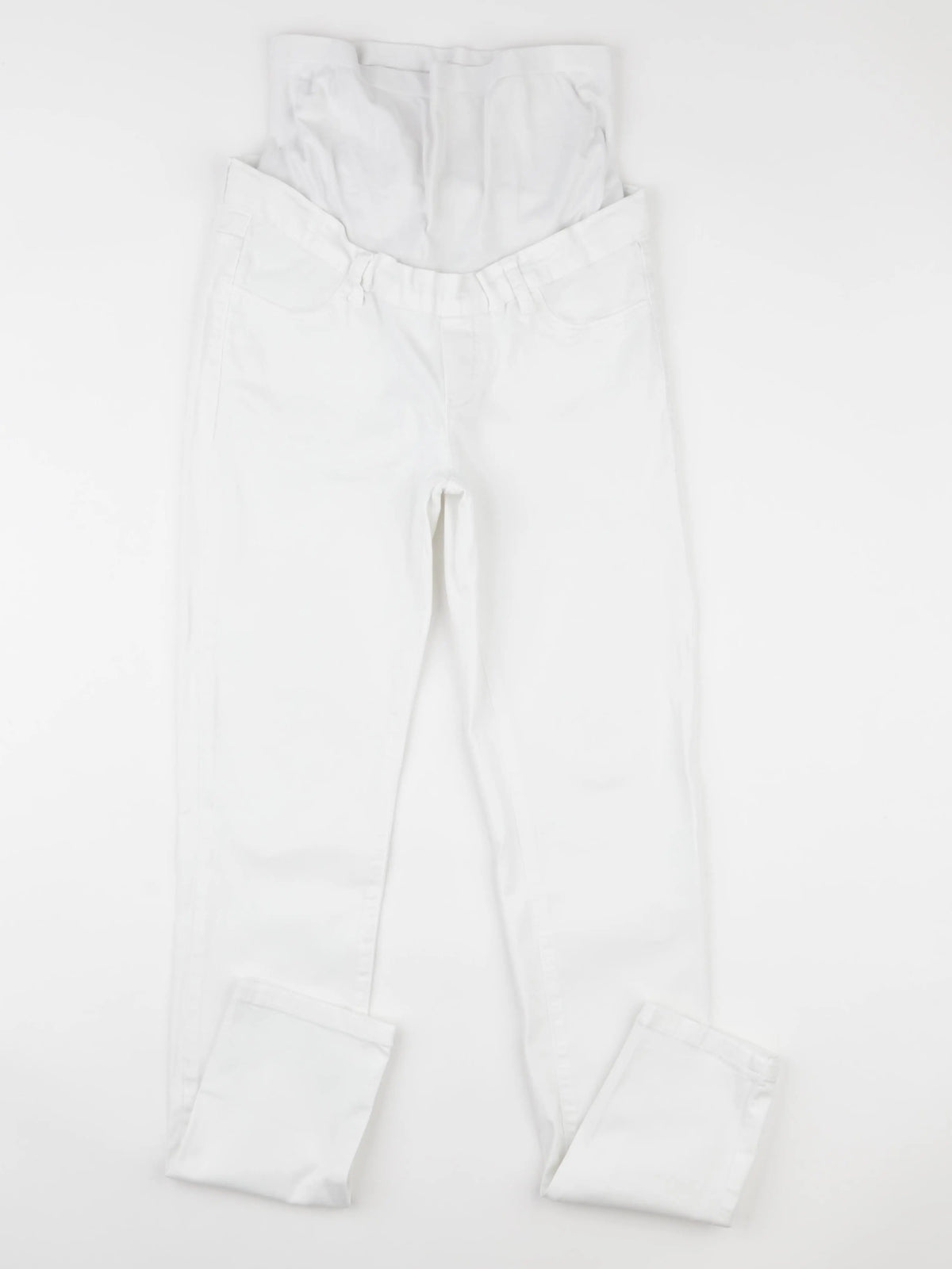 Envie de fraise - jean grossesse blanc - 38