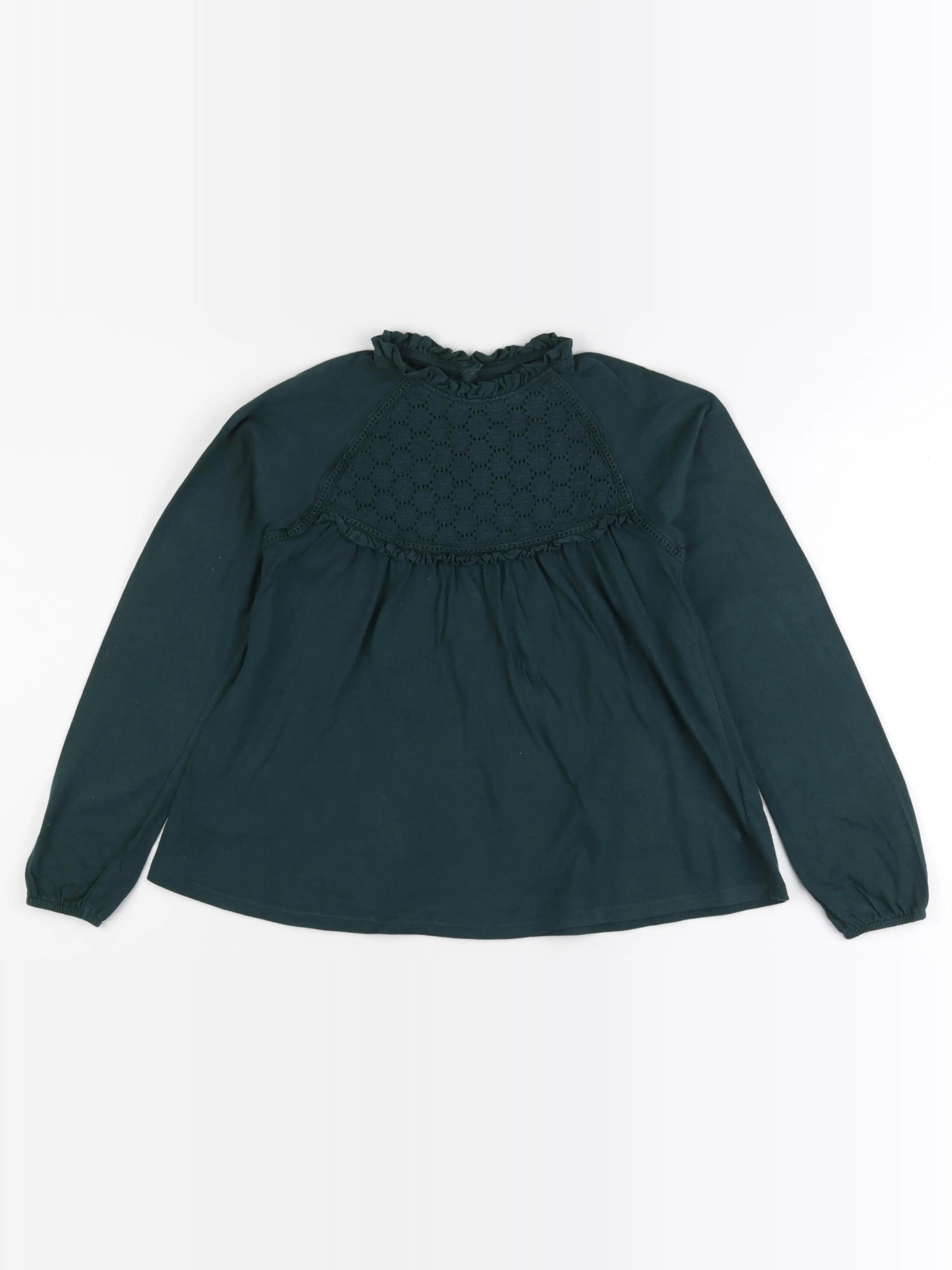 Vertbaudet - tee-shirt vert - 12 ans